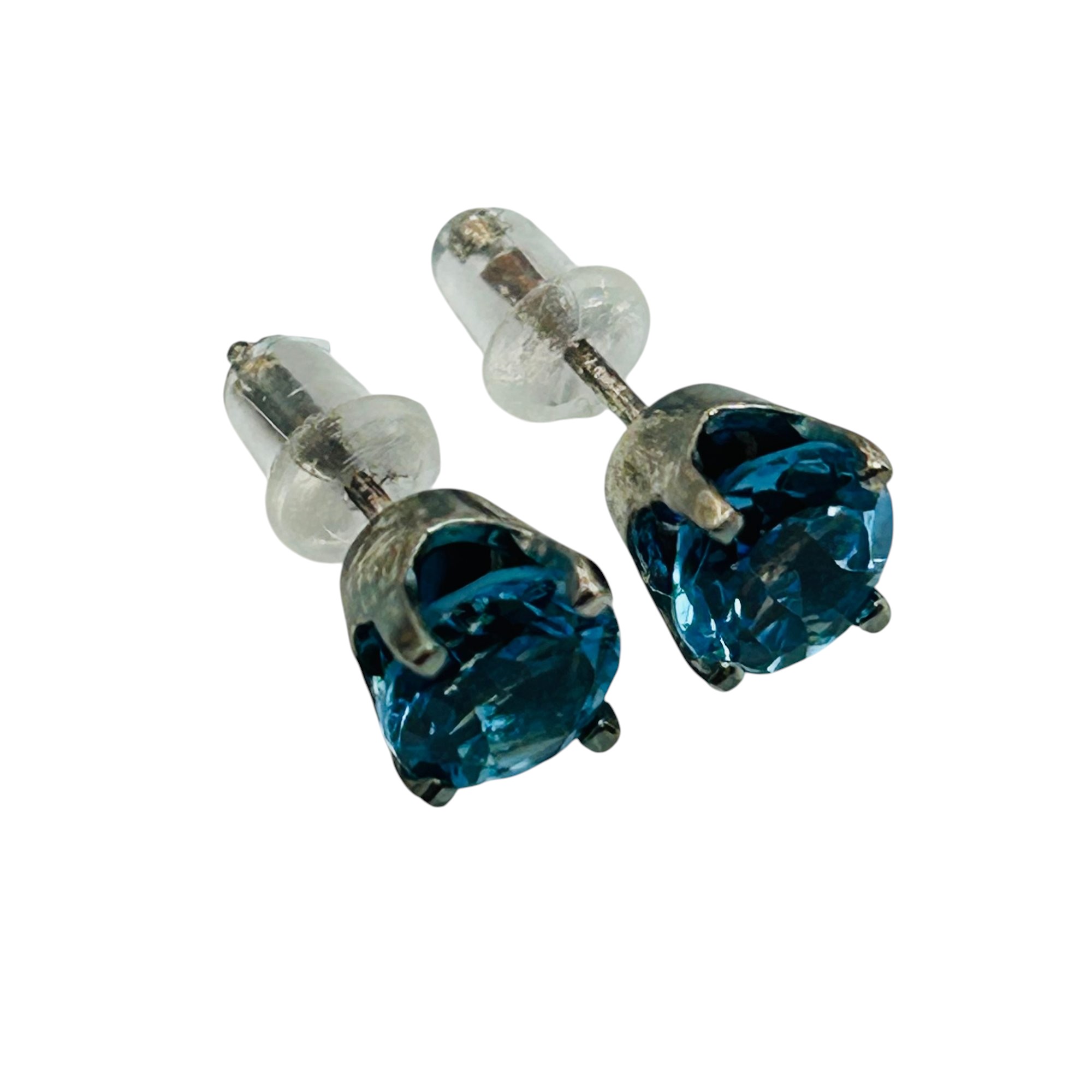 Sterling Topaz Earrings