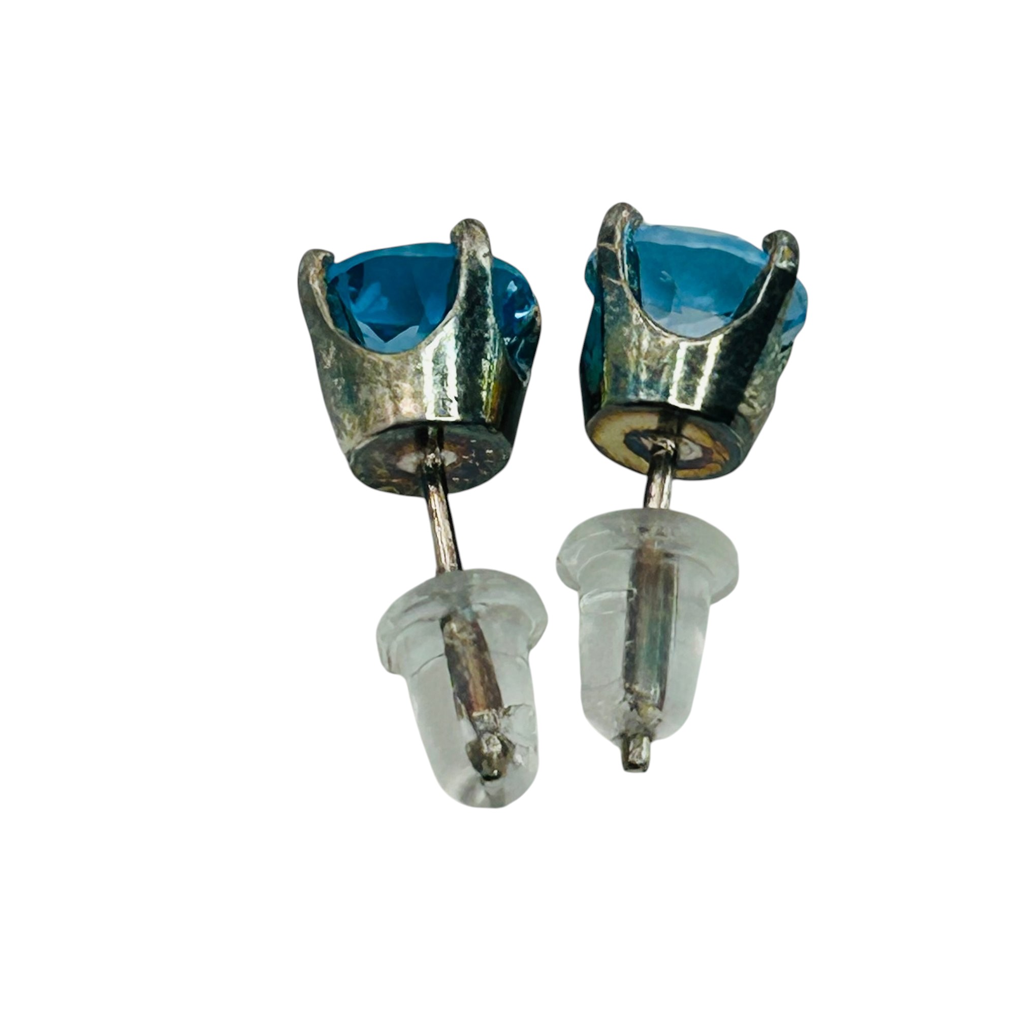 Sterling Topaz Earrings
