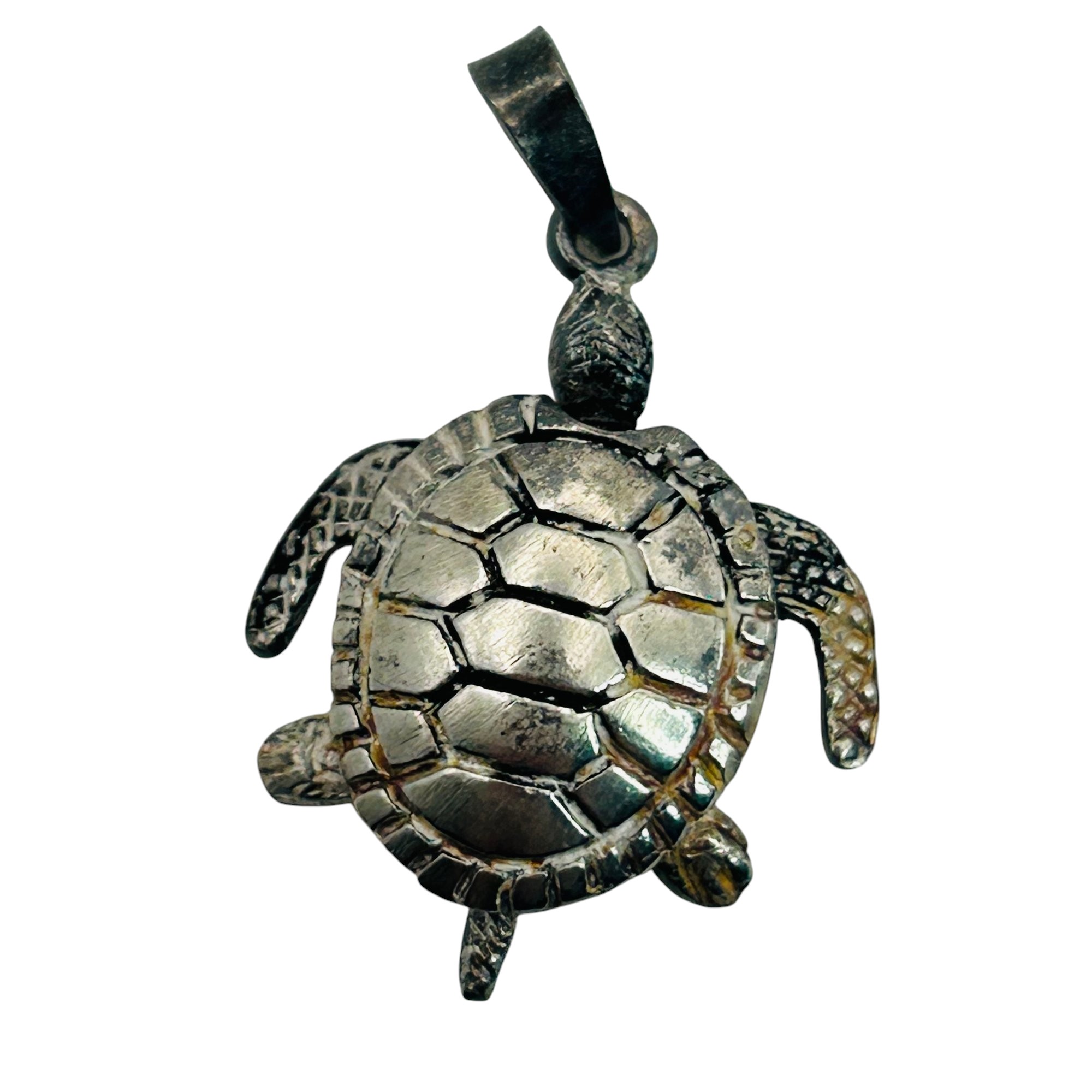 Sterling Turtle Pendant