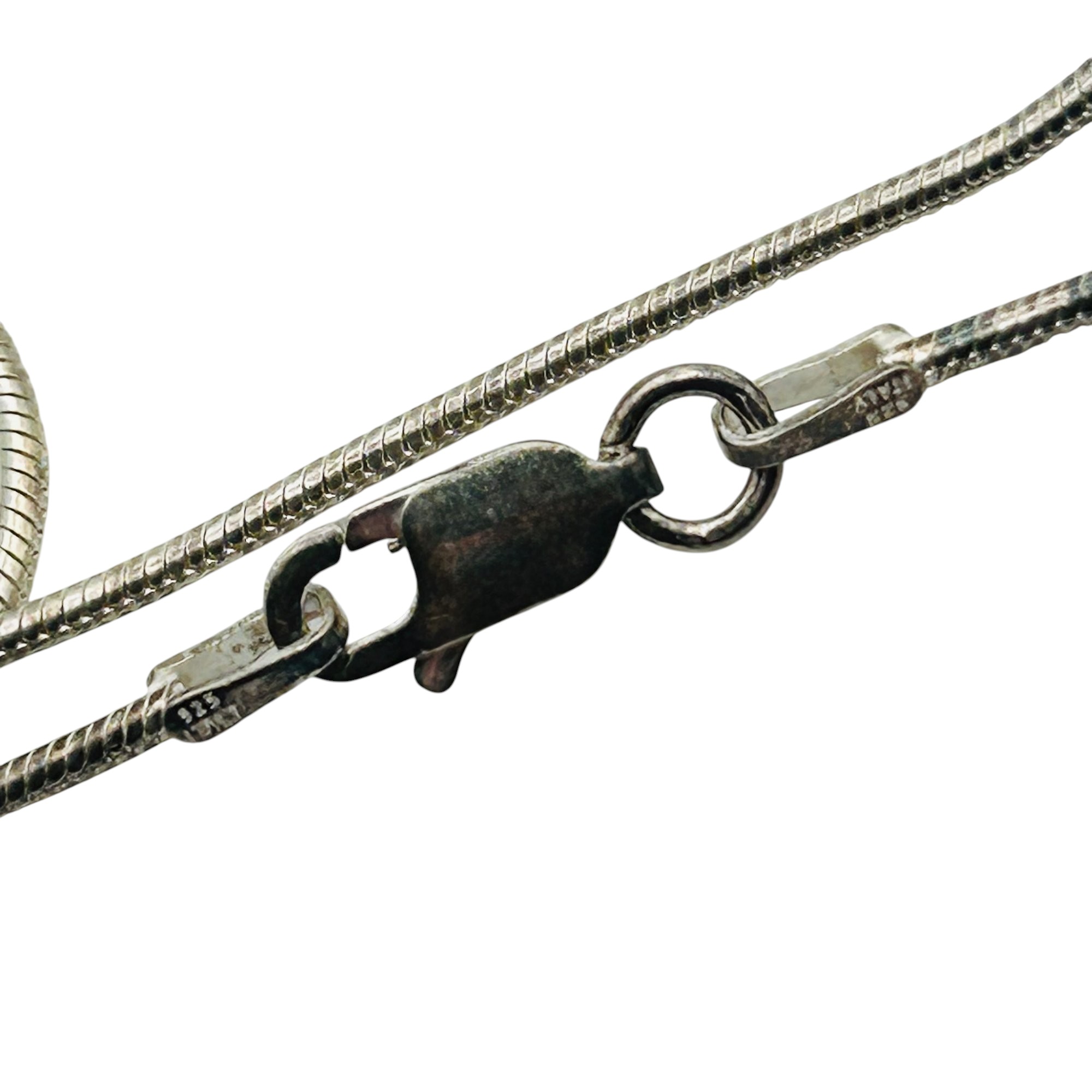 Italy Sterling Round Snake Chain Necklace