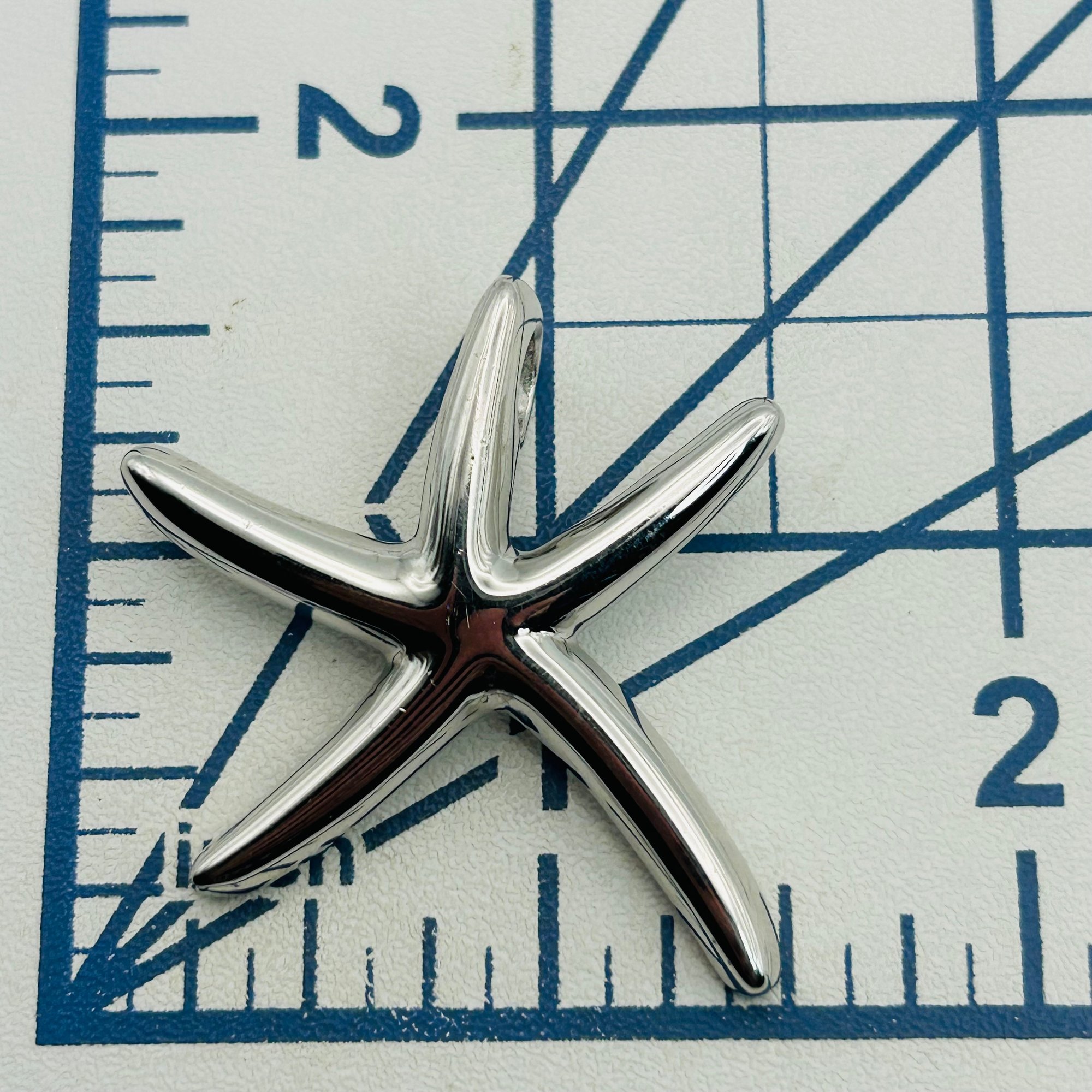 Sterling Starfish Pendant