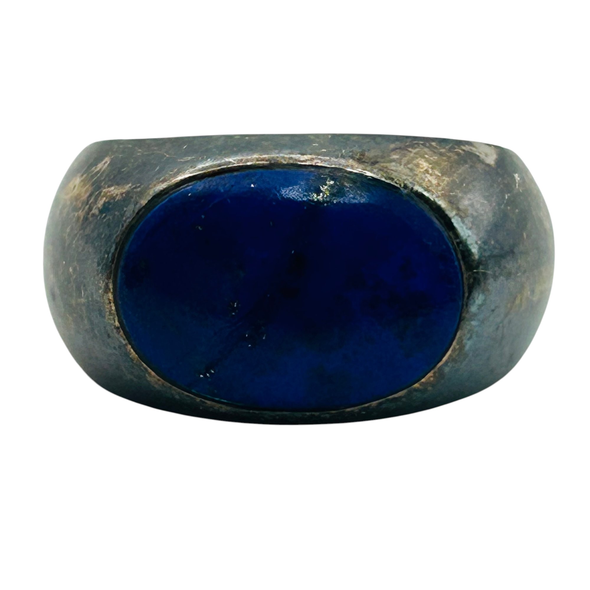 Boma Sterling Lapis Lazuli Ring Sz 8