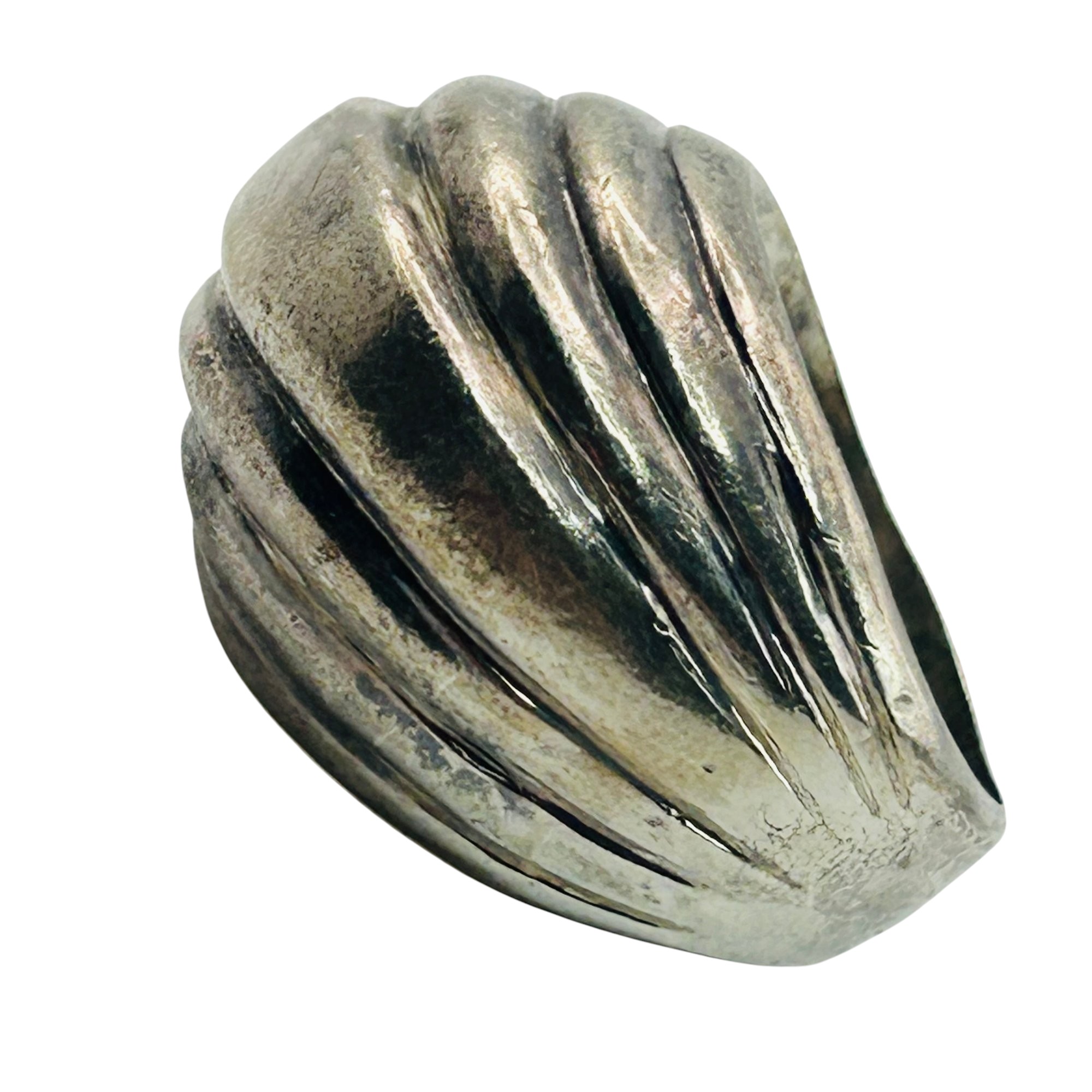 Philippines Sterling Dome Ring Sz 7