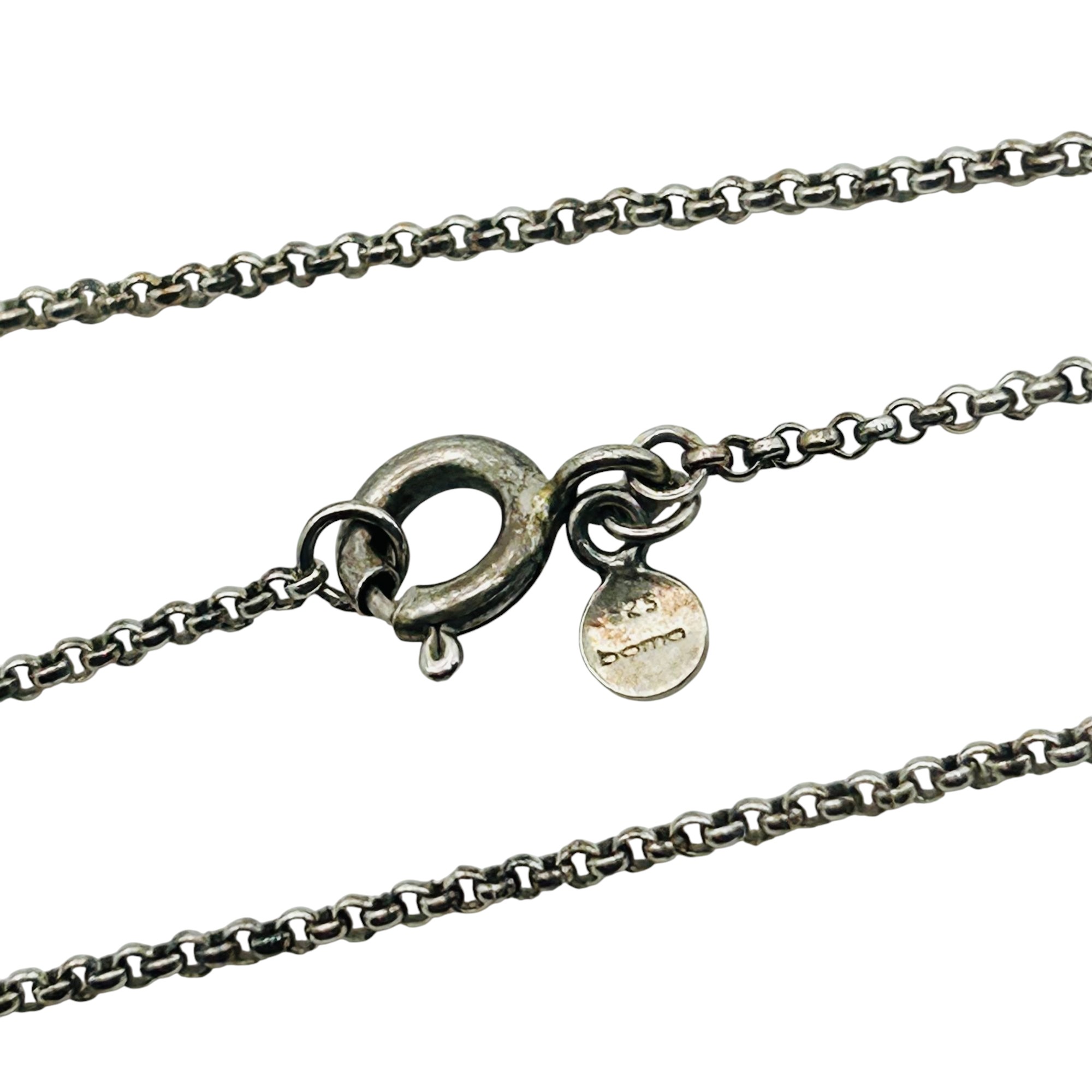 Boma Sterling Infinity Cable Chain Necklace