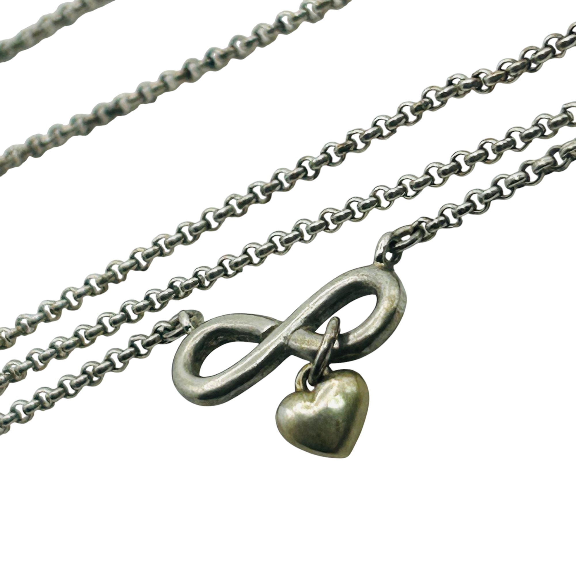 Boma Sterling Infinity Cable Chain Necklace