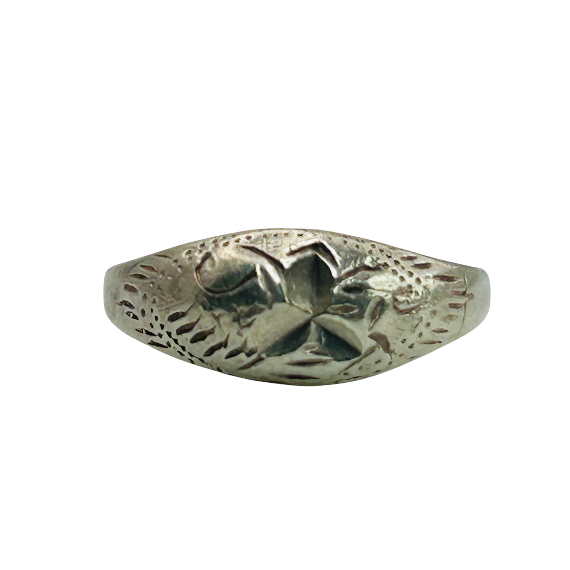 Native Sterling Ring Sz 4