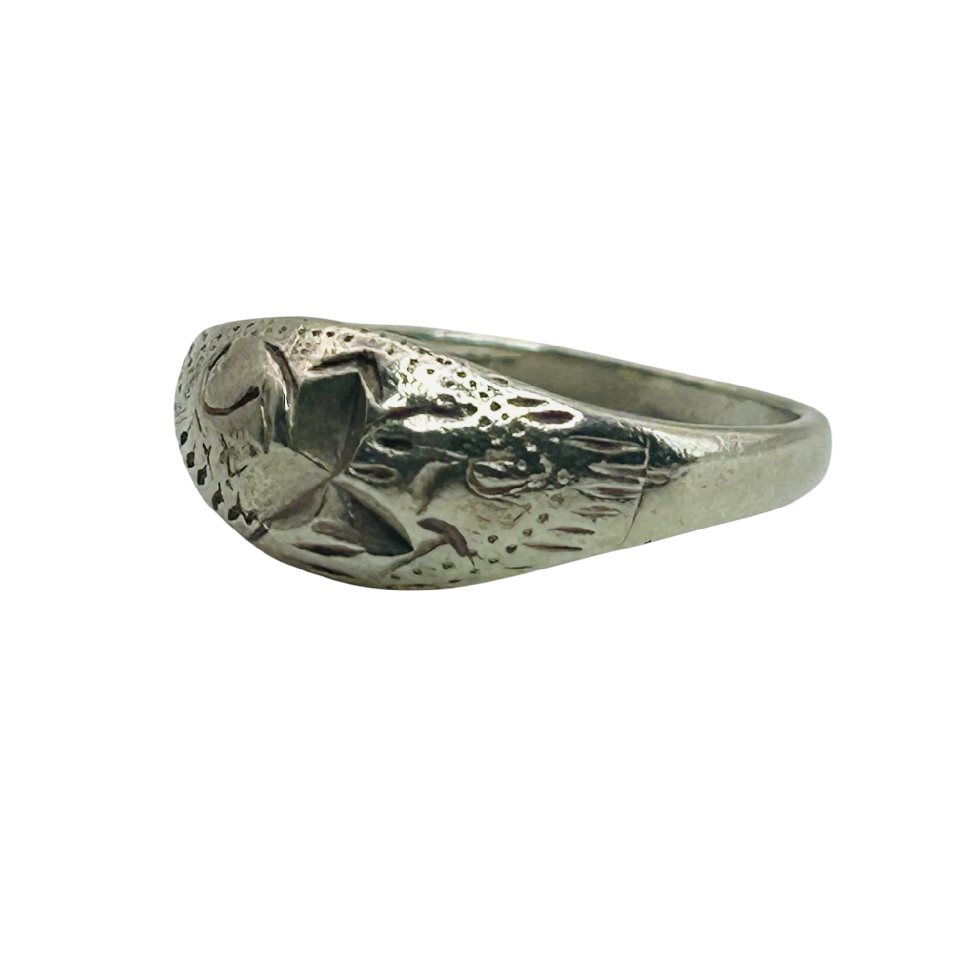 Native Sterling Ring Sz 4