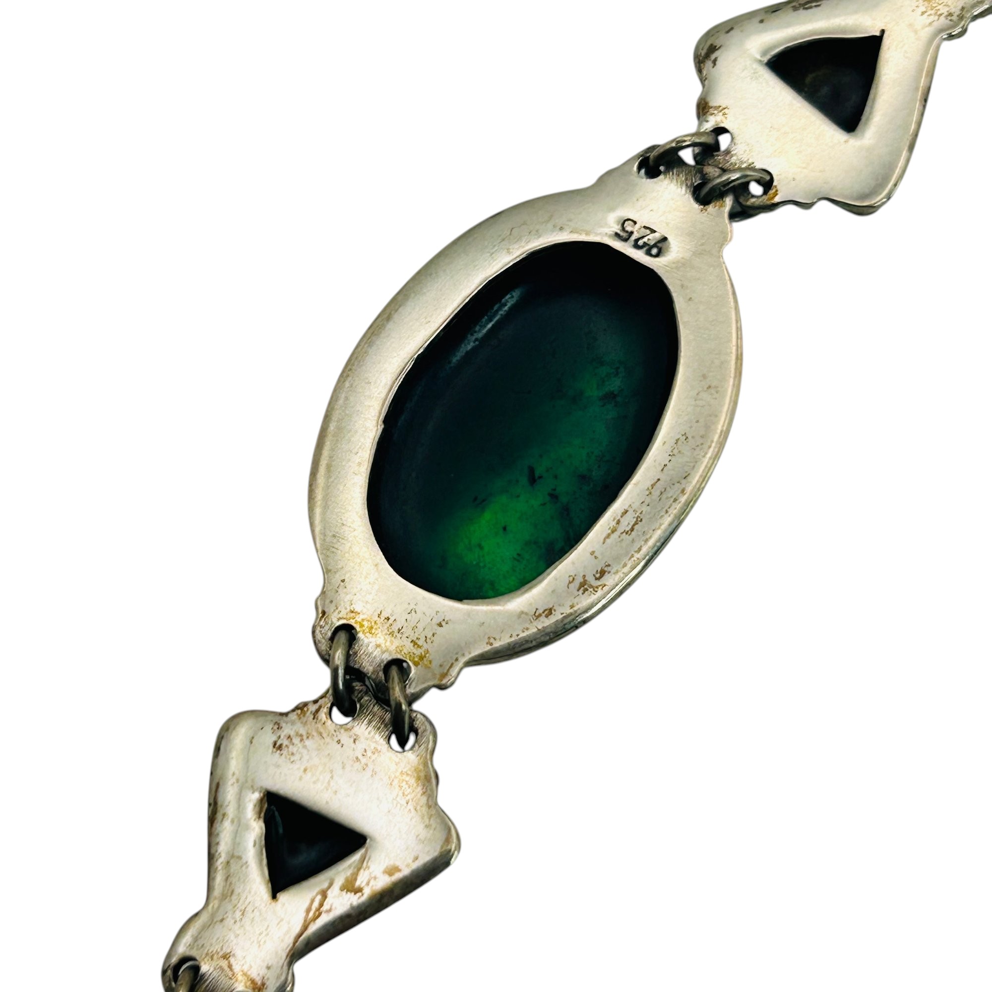 Sterling Abalone Bracelet