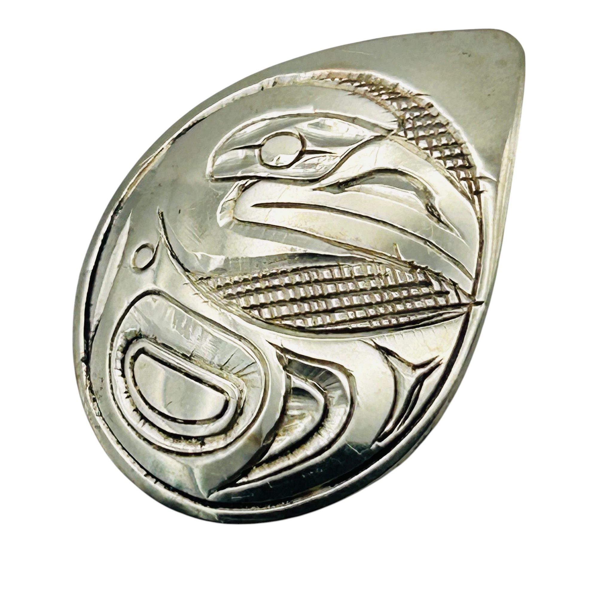 Signed Sterling Pendant