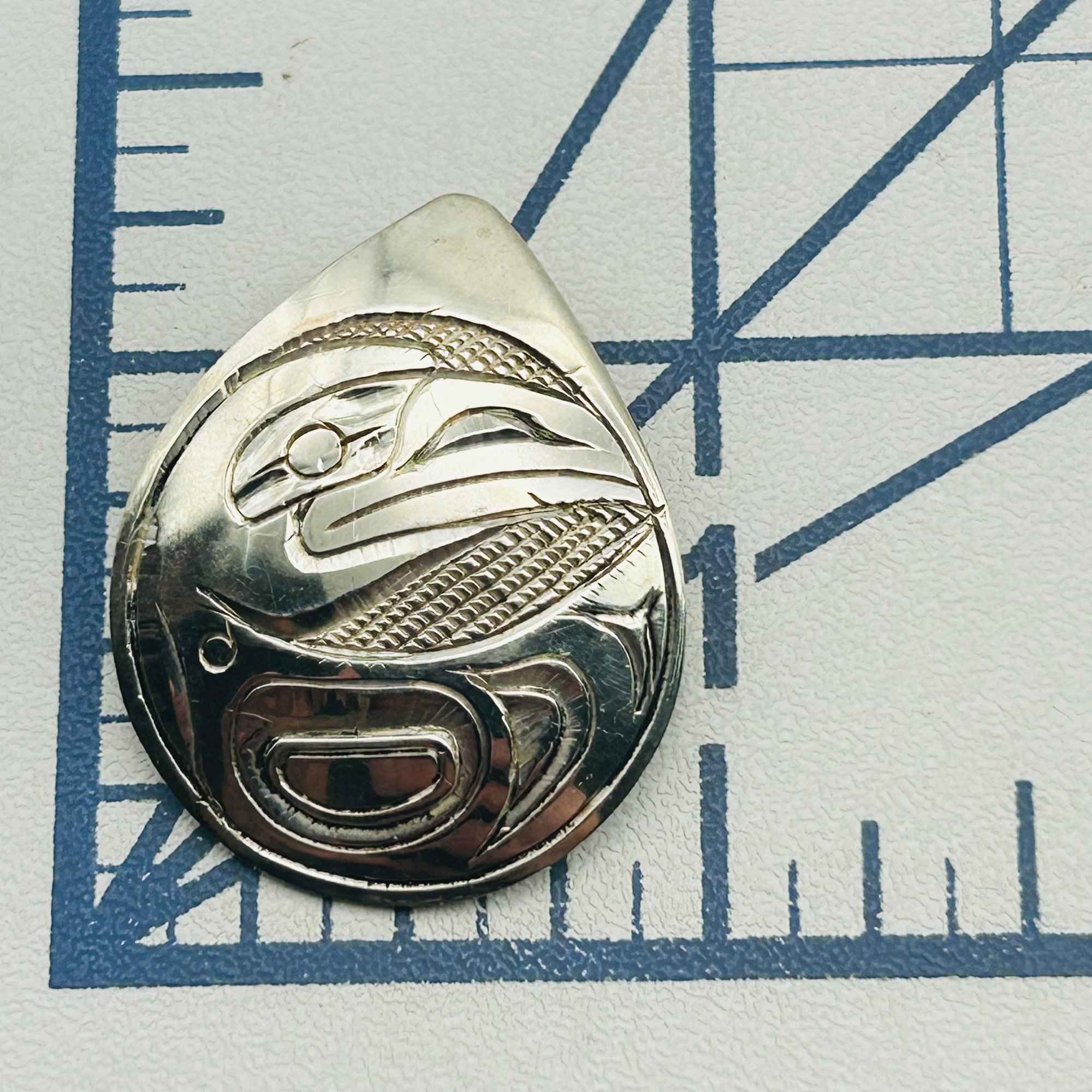 Signed Sterling Pendant