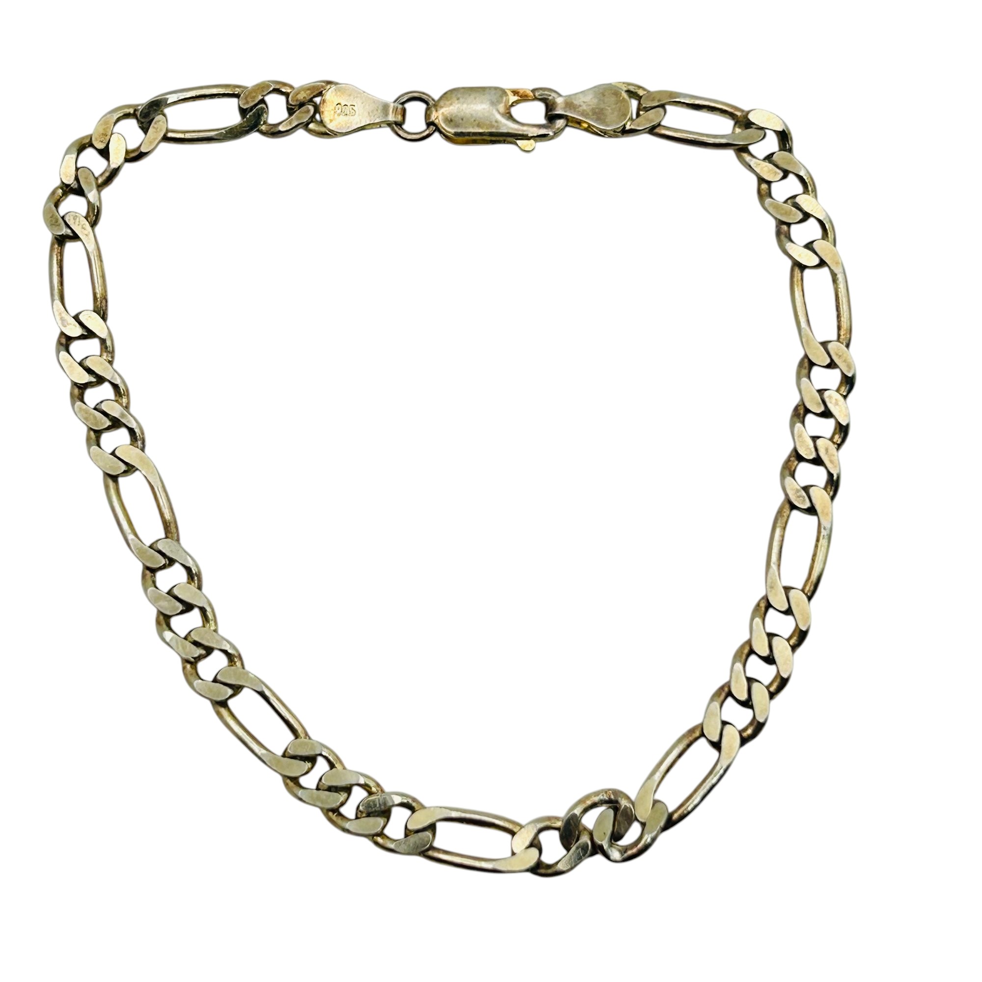 HAN Italy Sterling Curb Chain Necklace