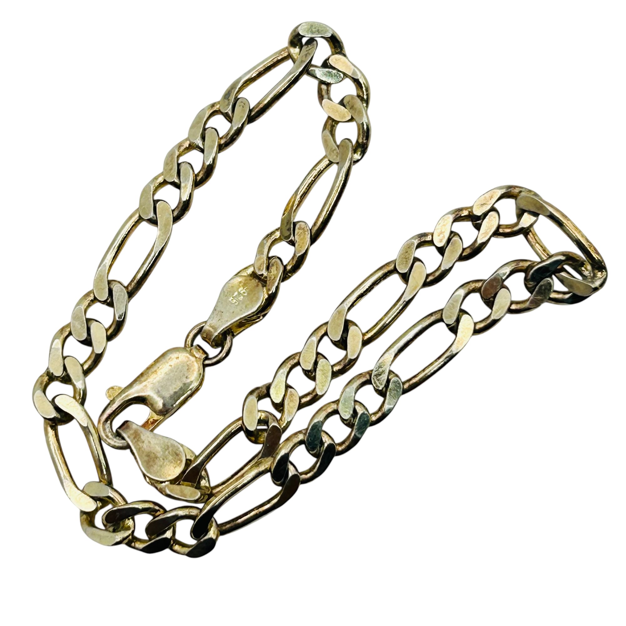 HAN Italy Sterling Curb Chain Necklace