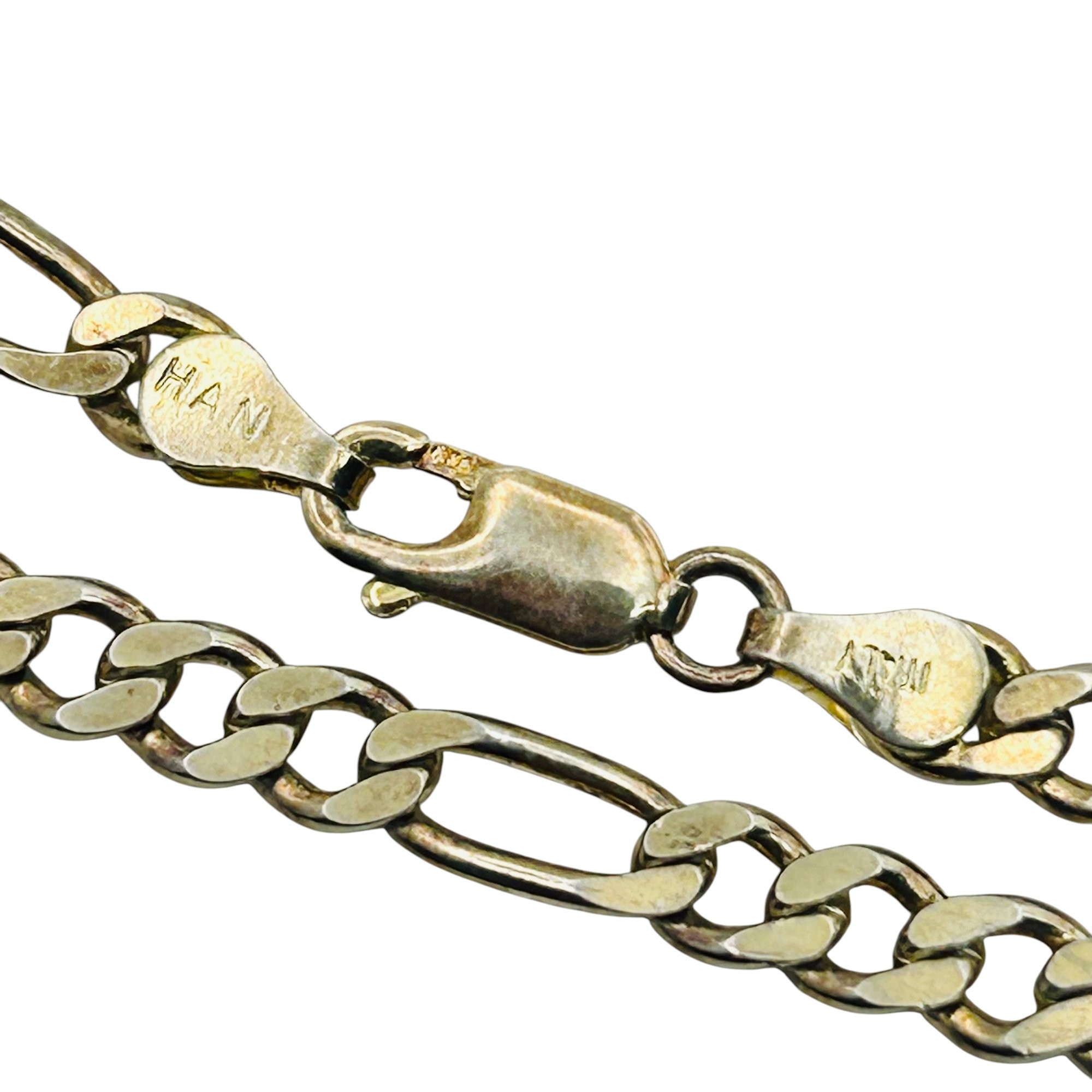 HAN Italy Sterling Curb Chain Necklace