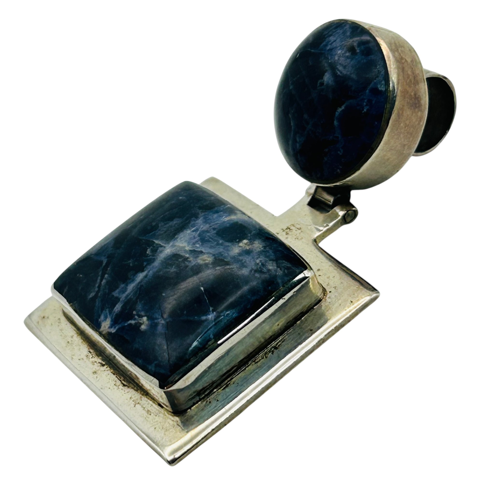 Sterling Sodalite Pendant