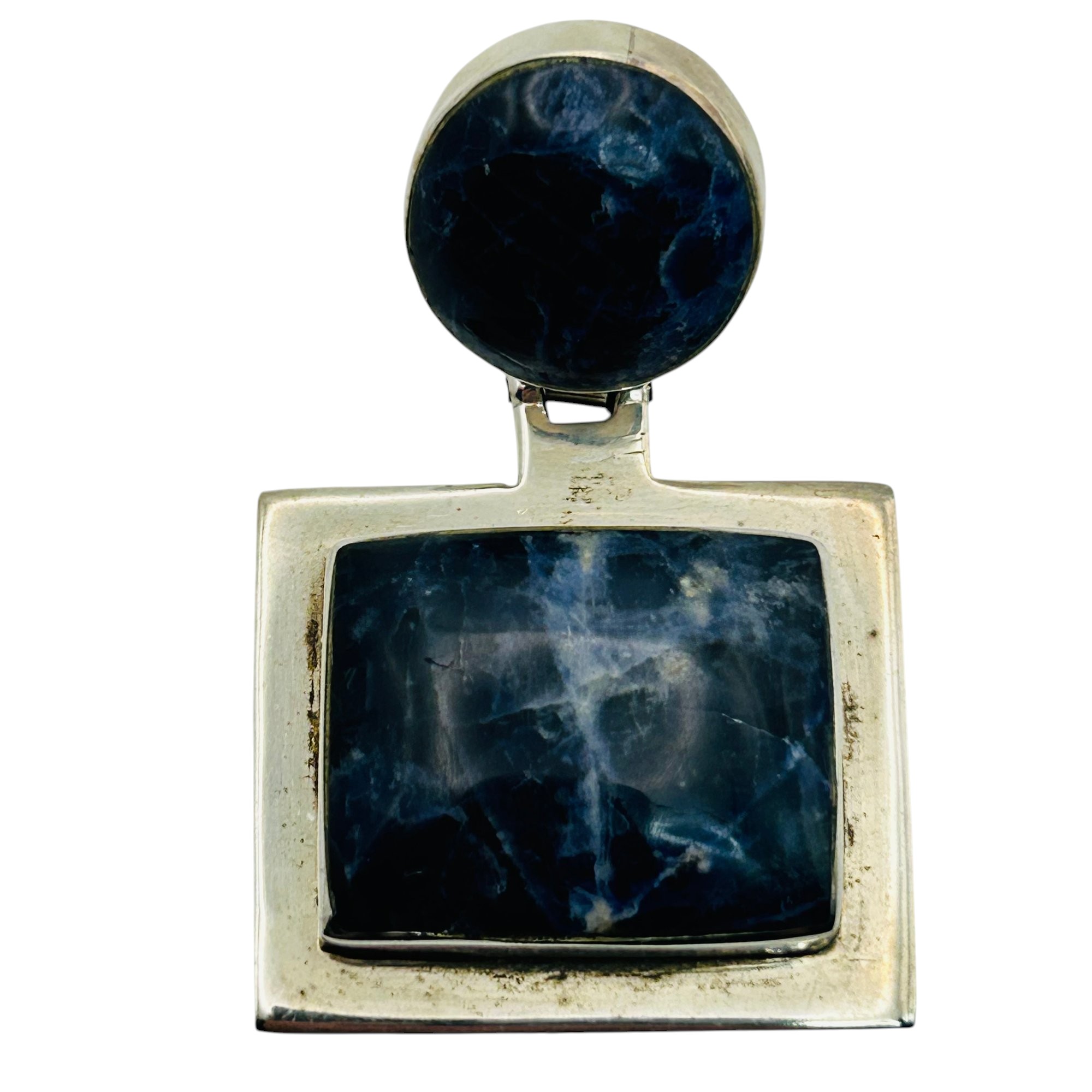 Sterling Sodalite Pendant