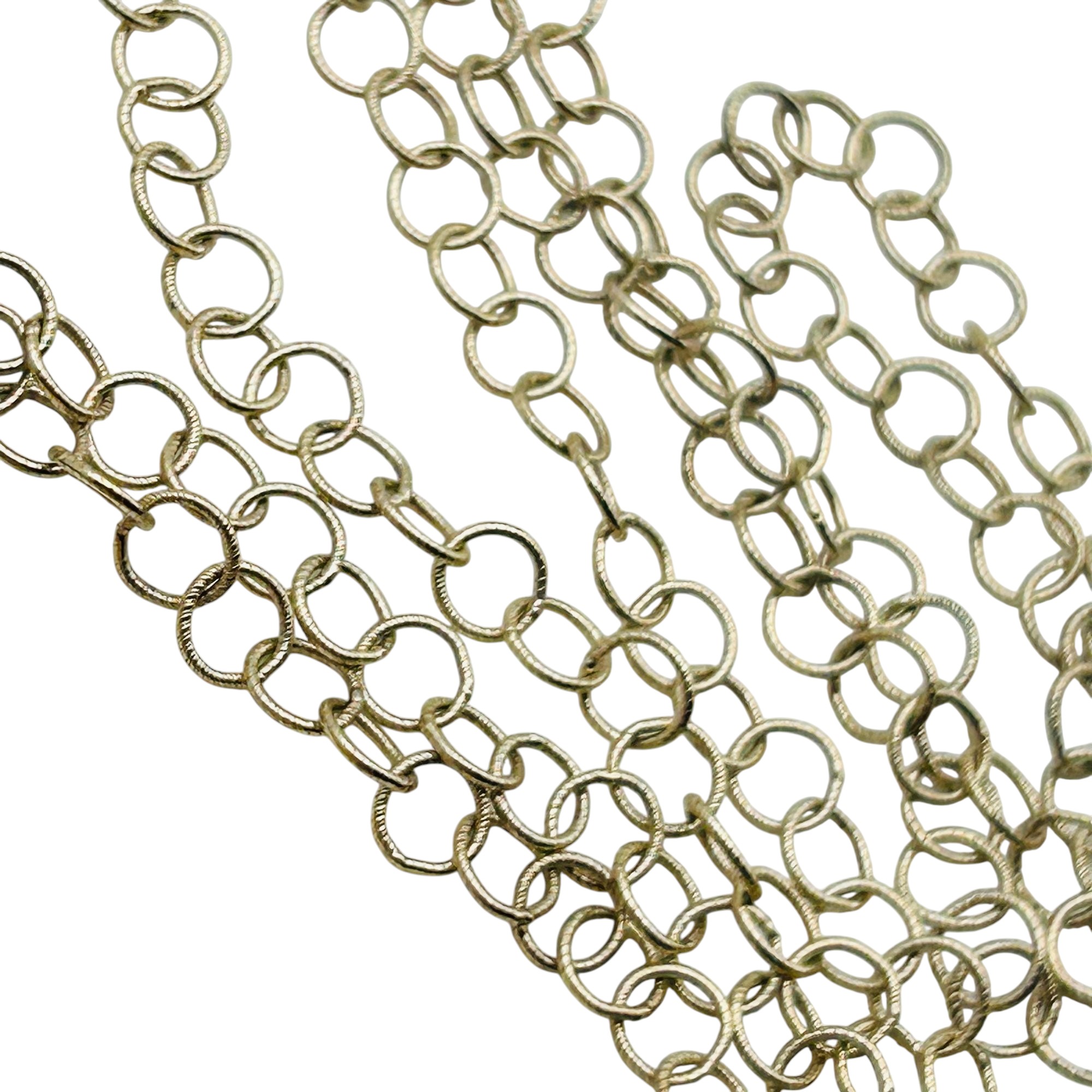 Sterling Rose Quartz Long Necklace