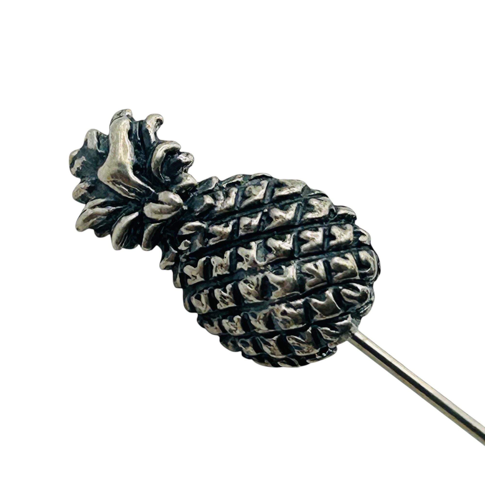 Sterling Pineapple Pin