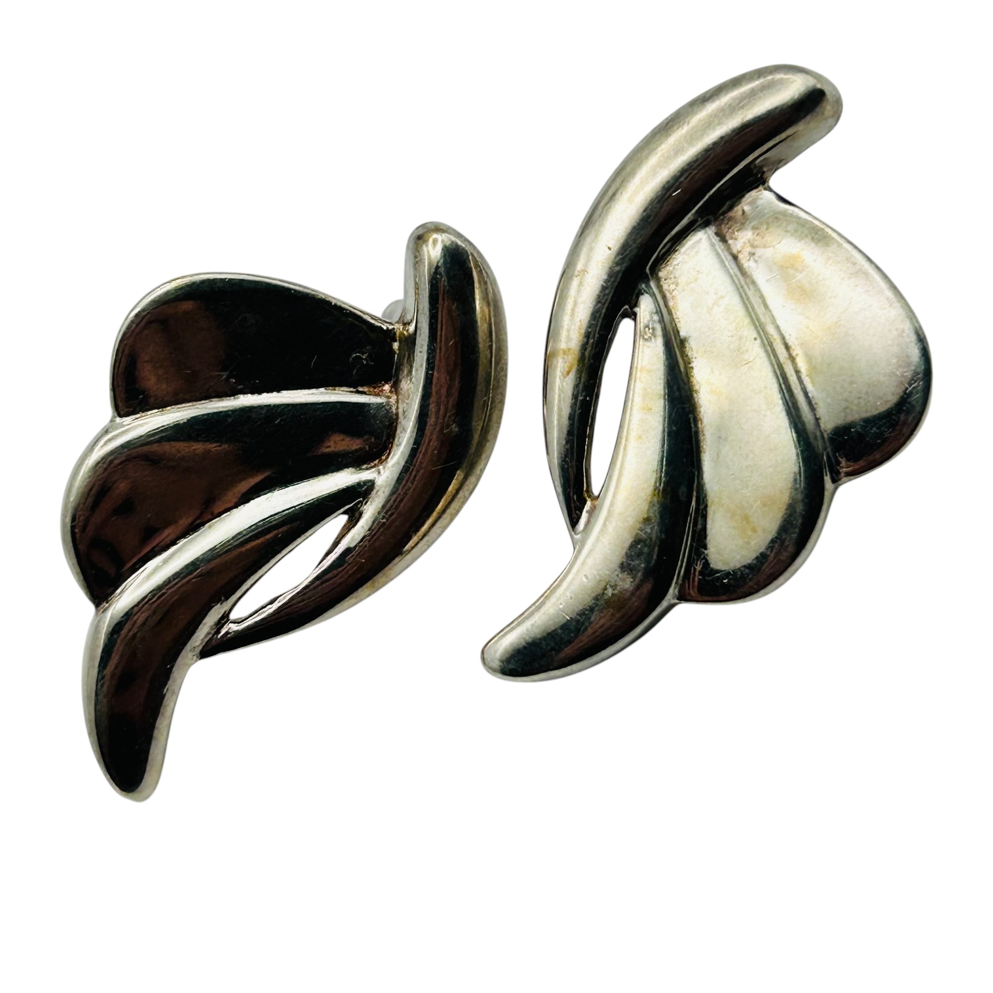 Sterling Wing Stud Earrings