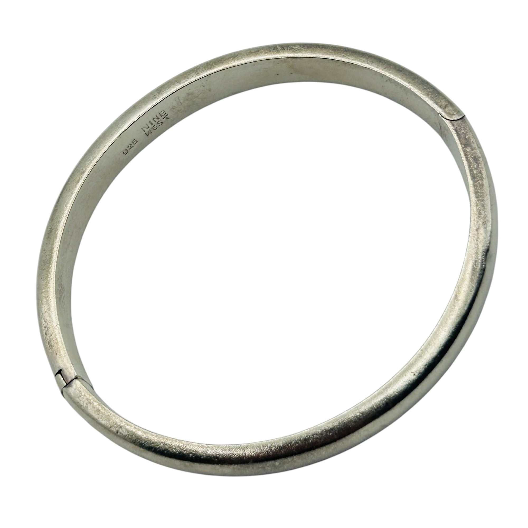 Nine West Sterling Bangle Bracelet