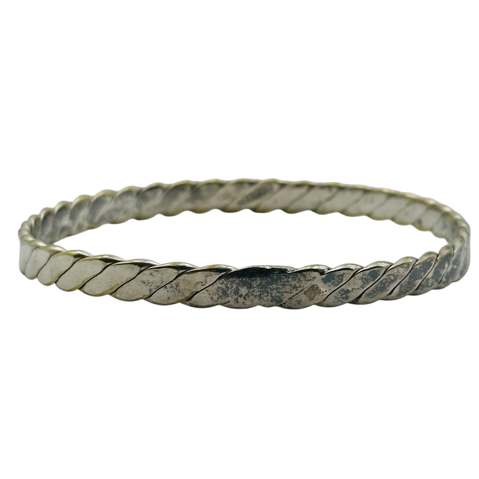 Sterling Mexico Bangle Bracelet
