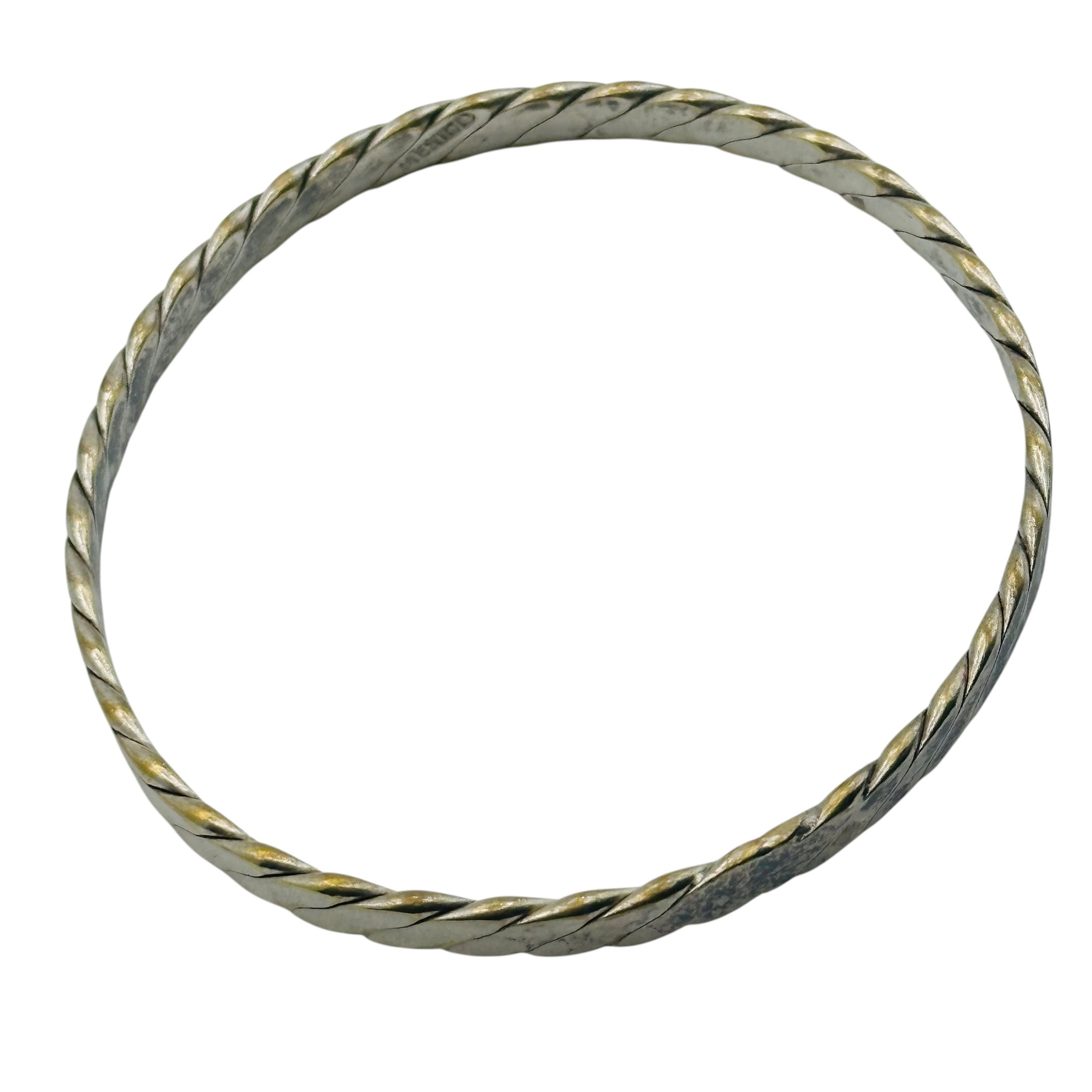 Sterling Mexico Bangle Bracelet