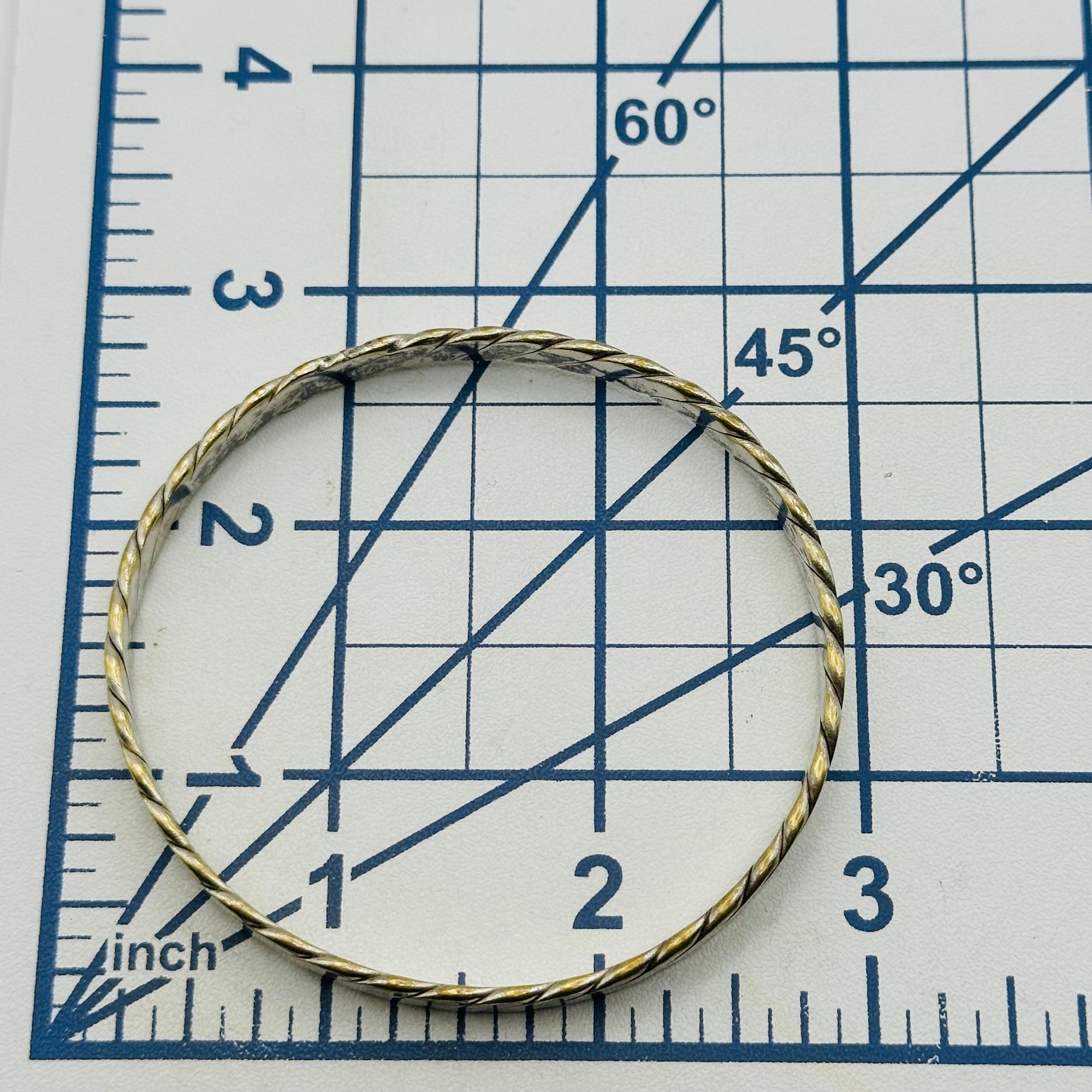 Sterling Mexico Bangle Bracelet