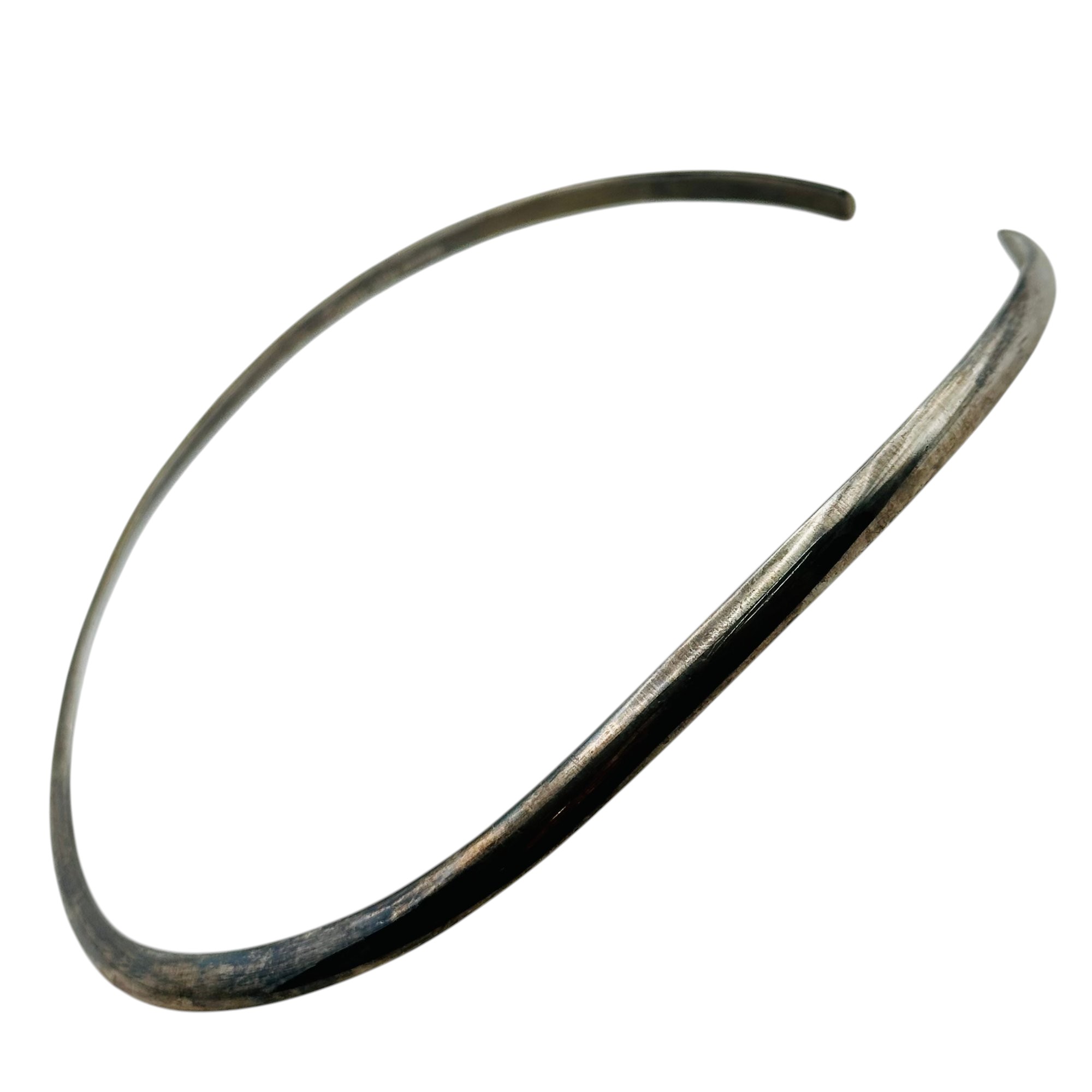Mexico Southwest Sterling Cuff Necklace