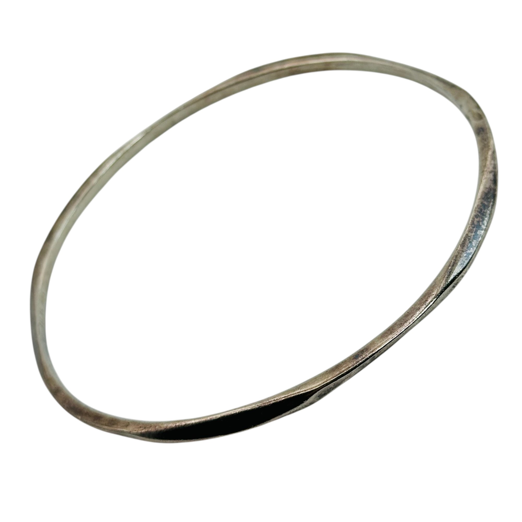 Taxco Mexico Sterling Bangle Bracelet