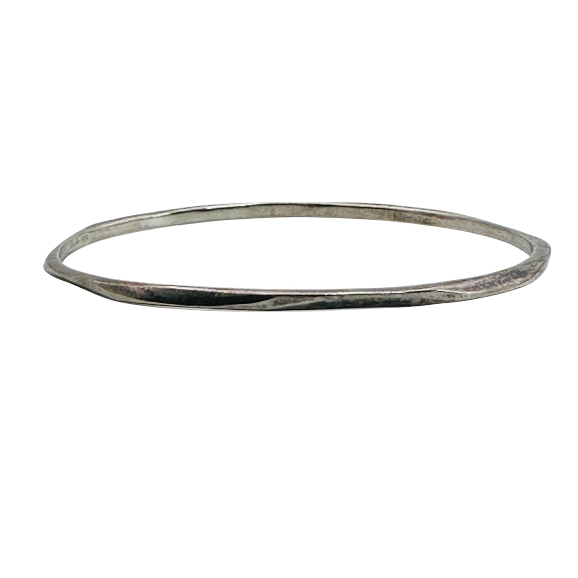 Taxco Mexico Sterling Bangle Bracelet