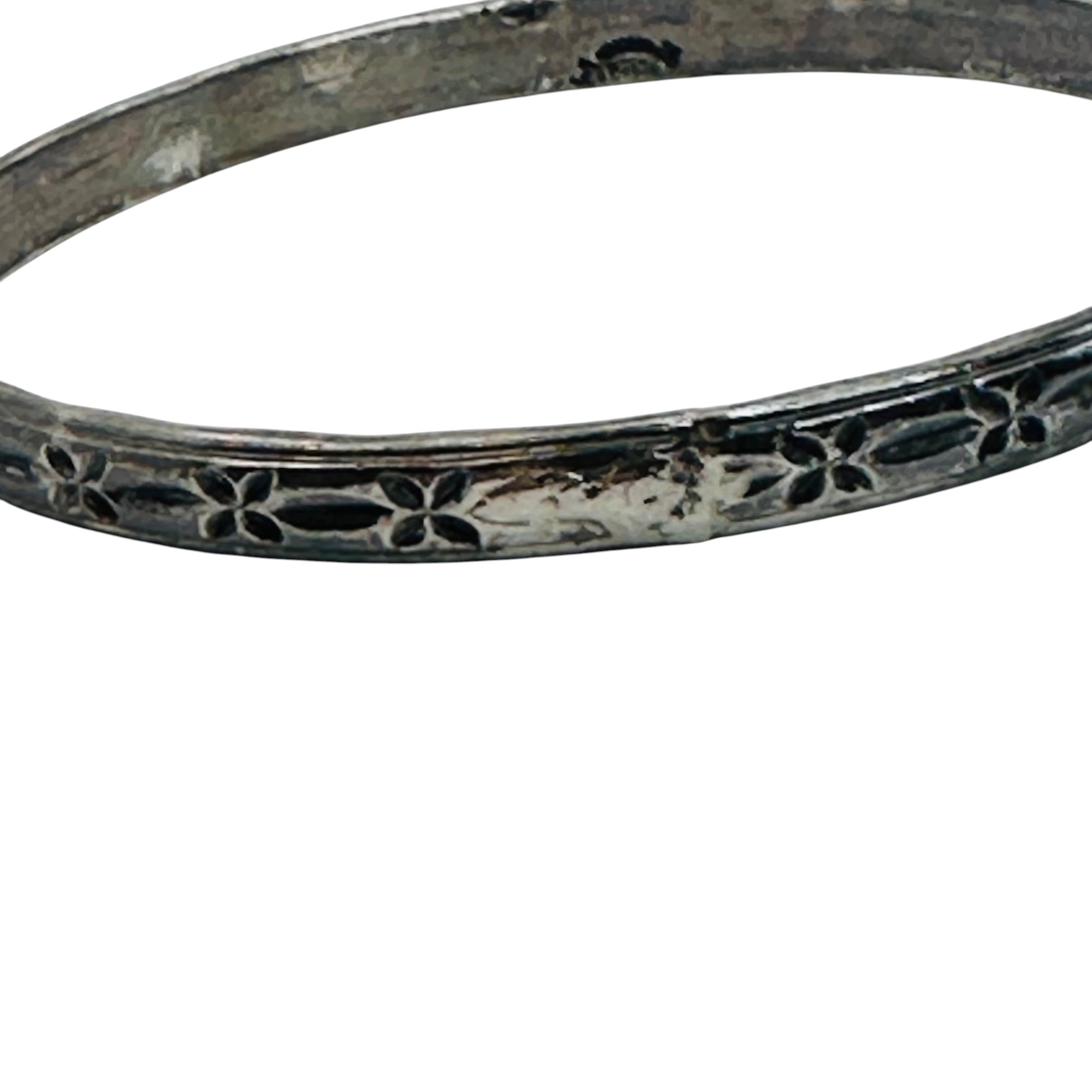 Pictomark Southwest Sterling Bangle Bracelet