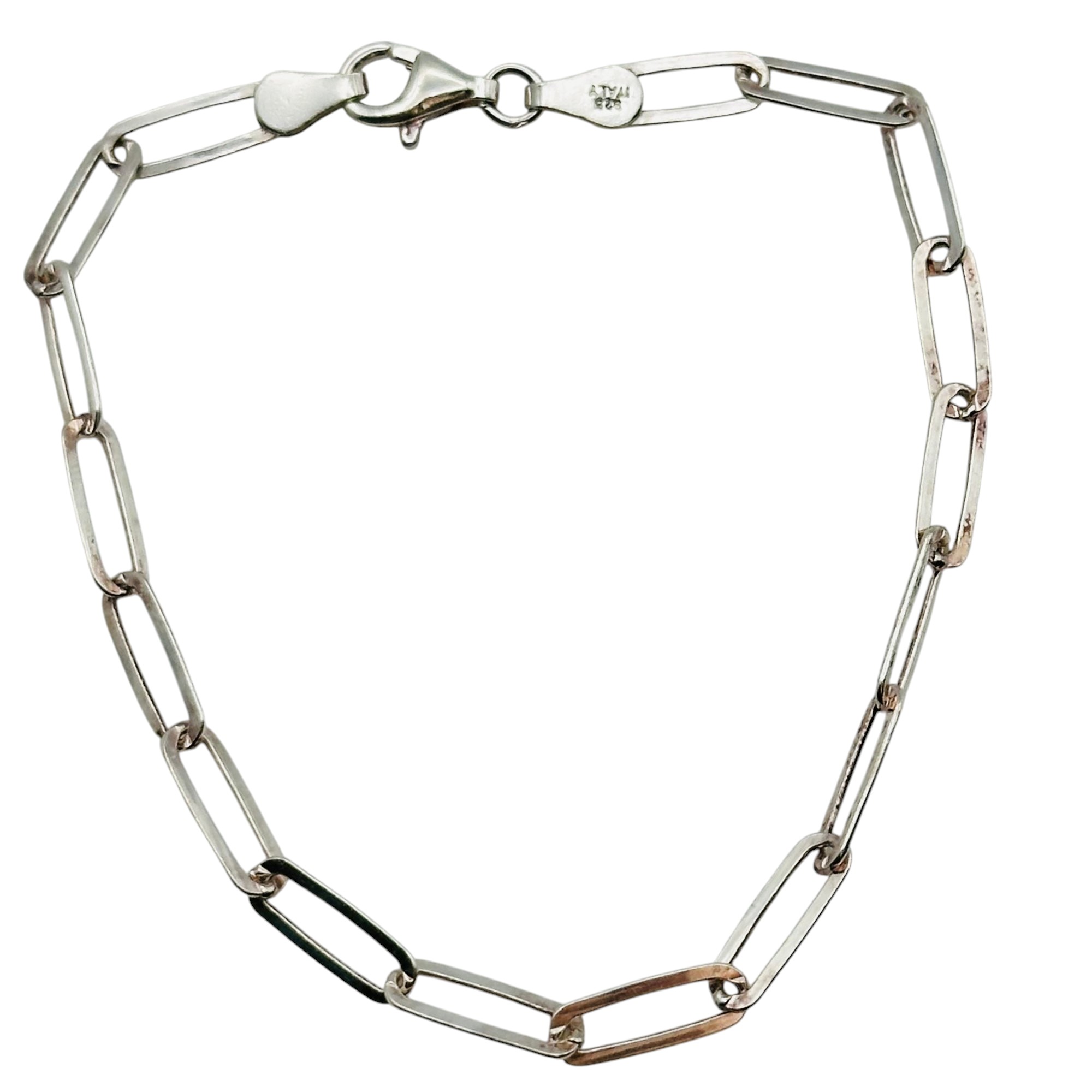 Dyadema Sterling Gauge Wire Chain Bracelet