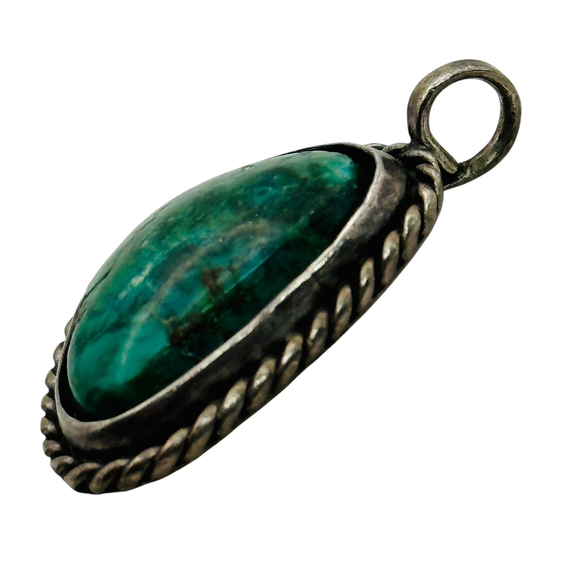 Sterling Turquoise Pendant