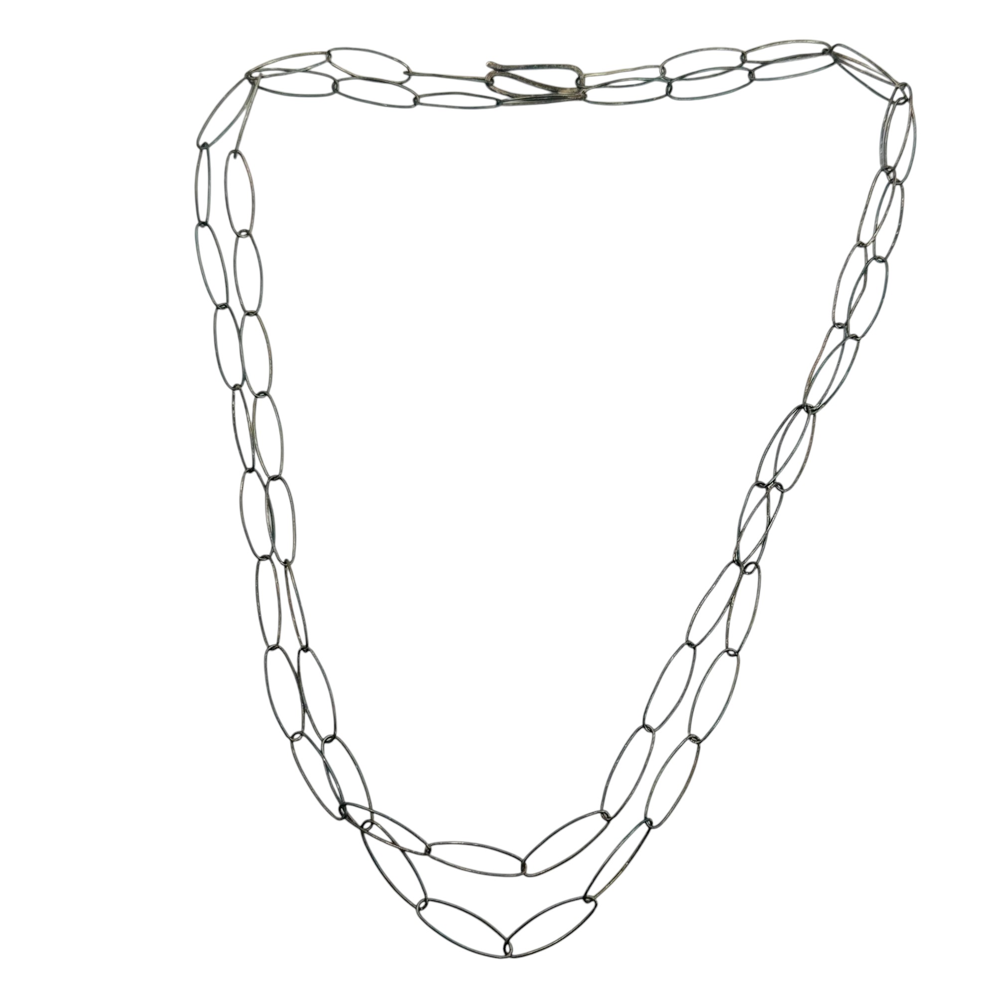 Sterling Linked Necklace