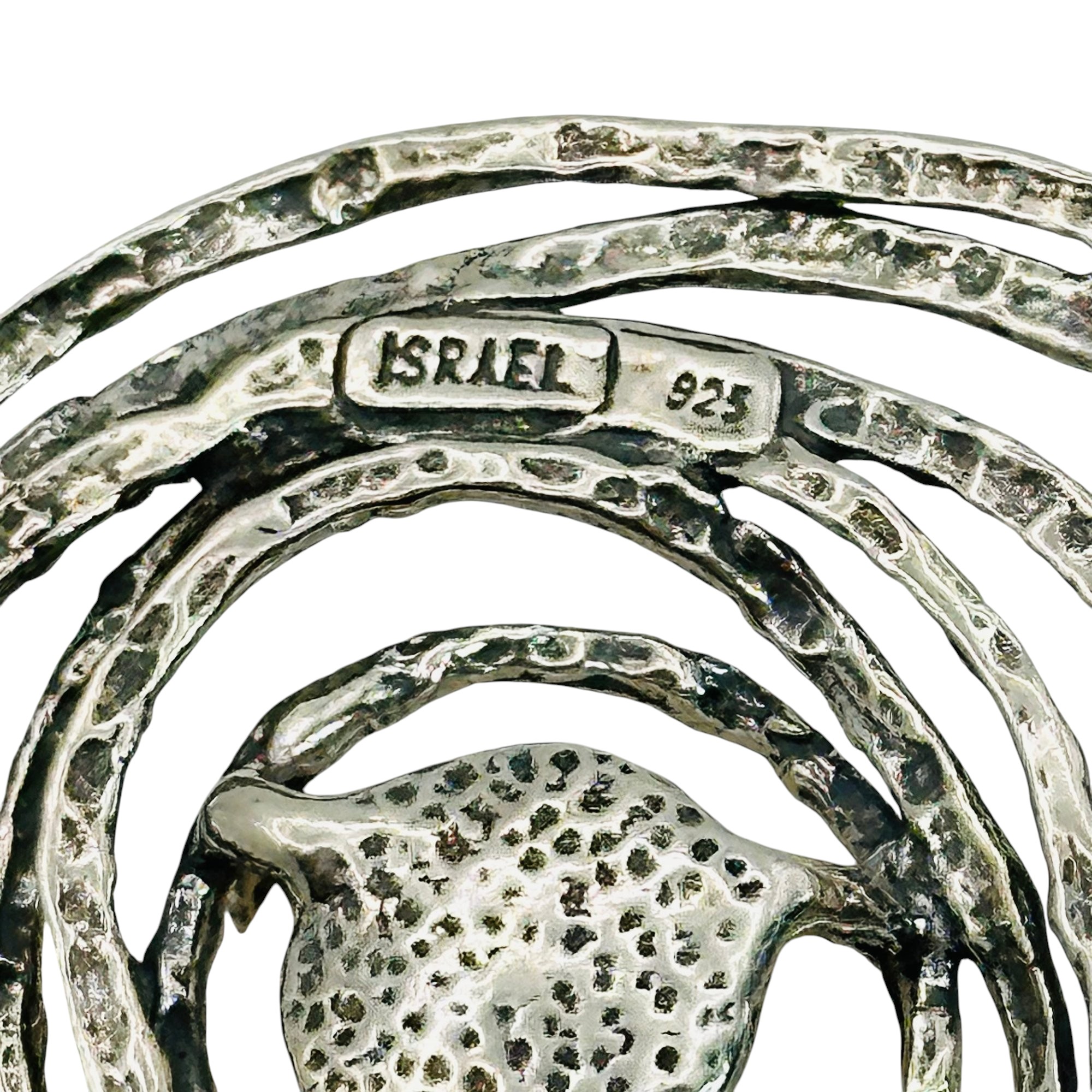 Israel Sterling Pearl Pendant