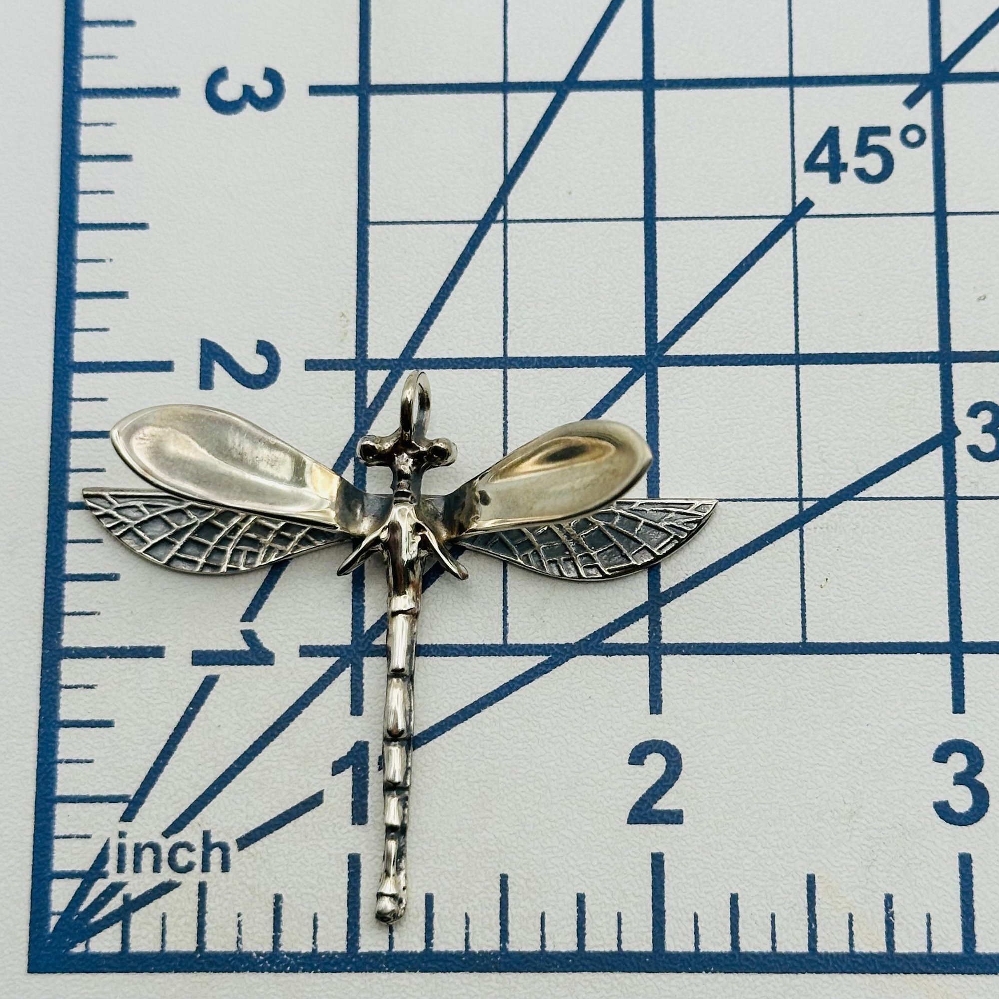 Mexico Sterling Dragonfly Pendant