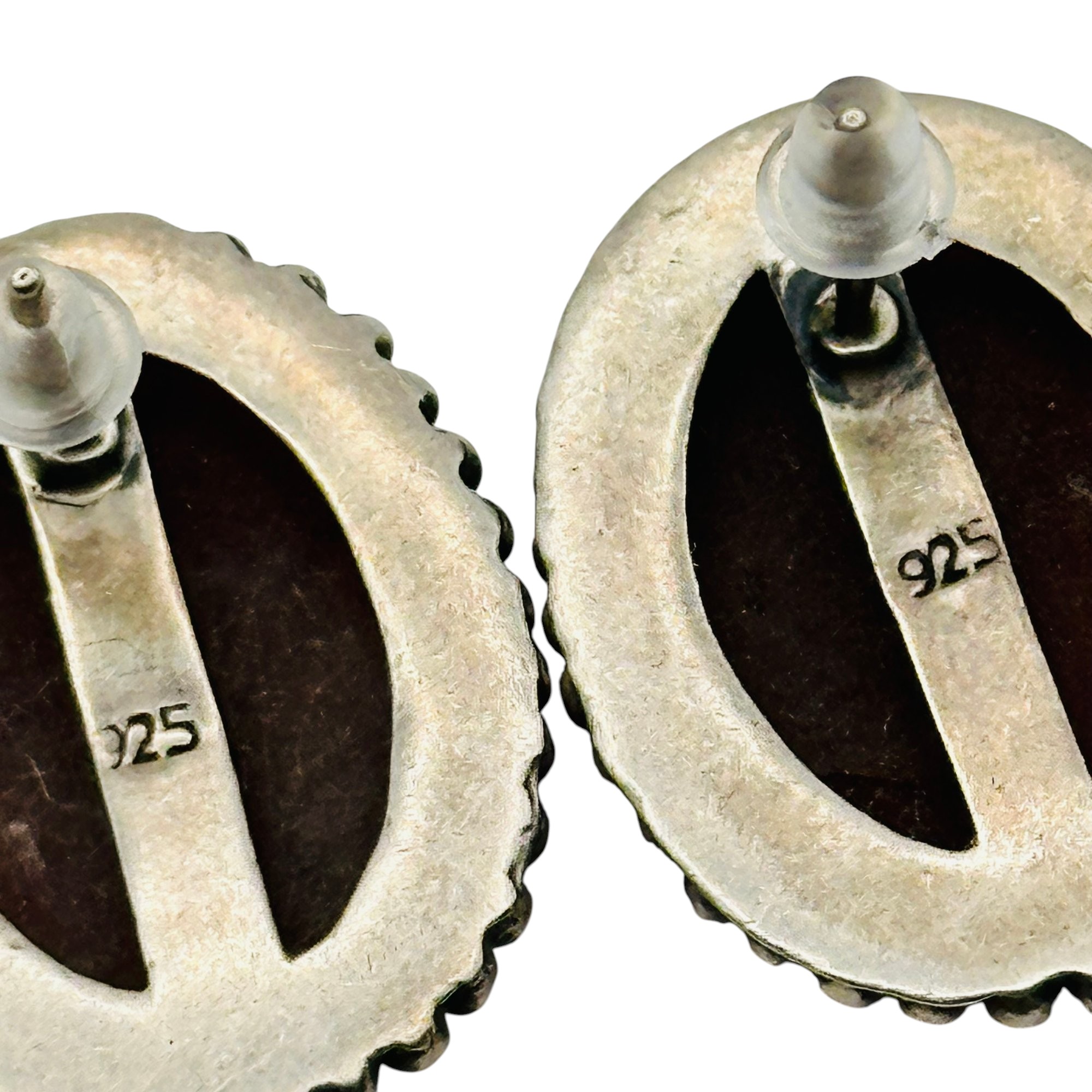 Sterling Carnelian Earrings