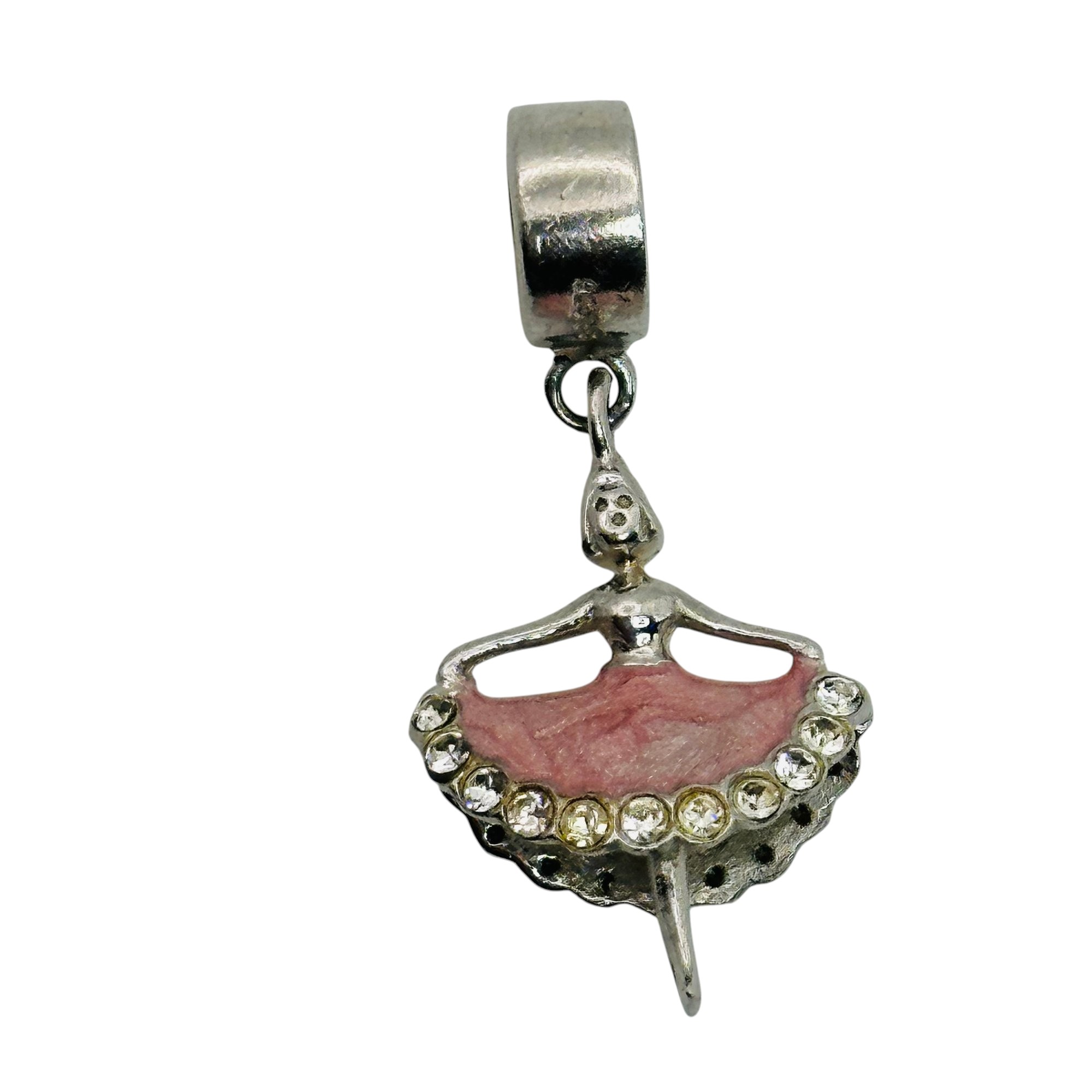 Signed Sterling Ballerina Charm