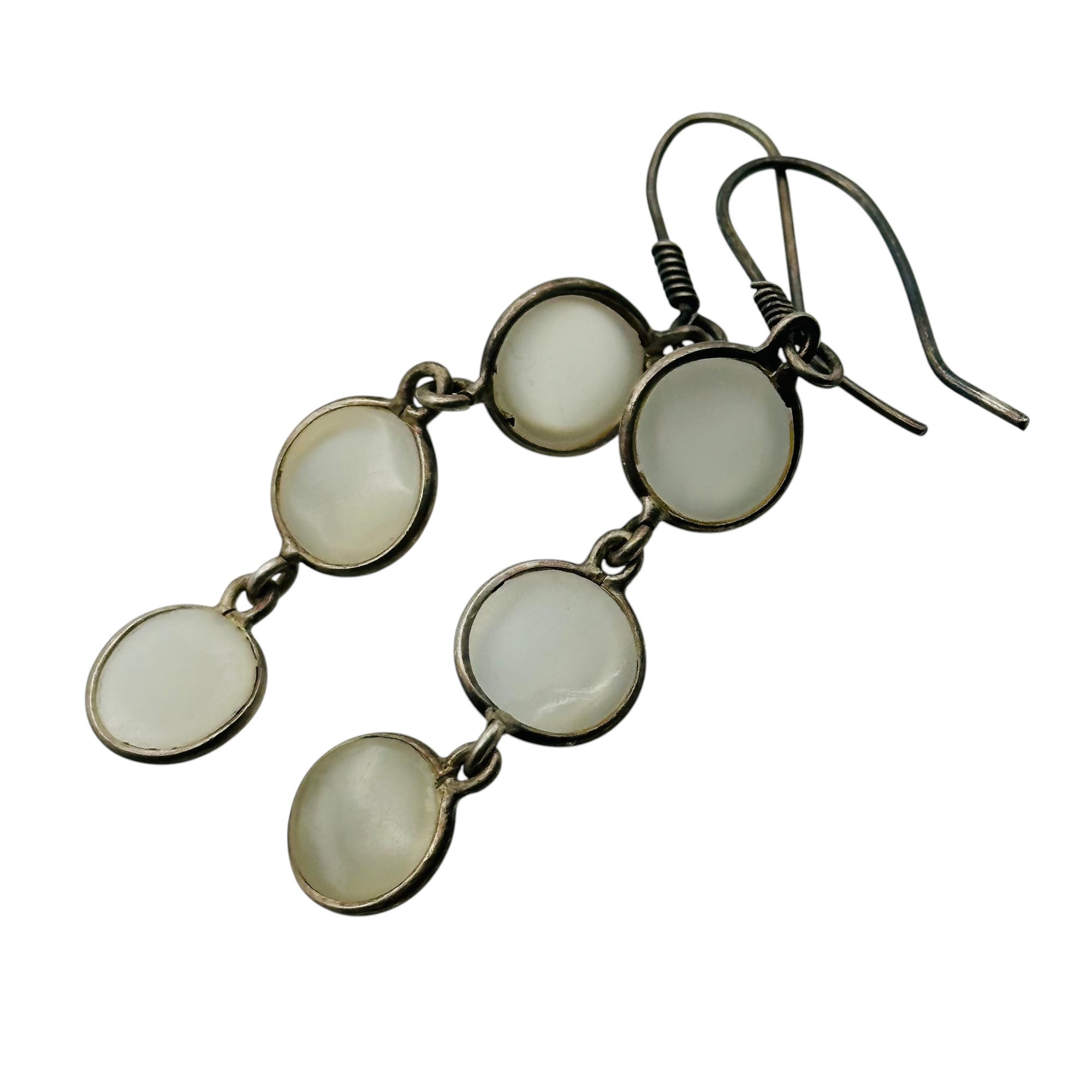 Sterling Moonstone Earrings