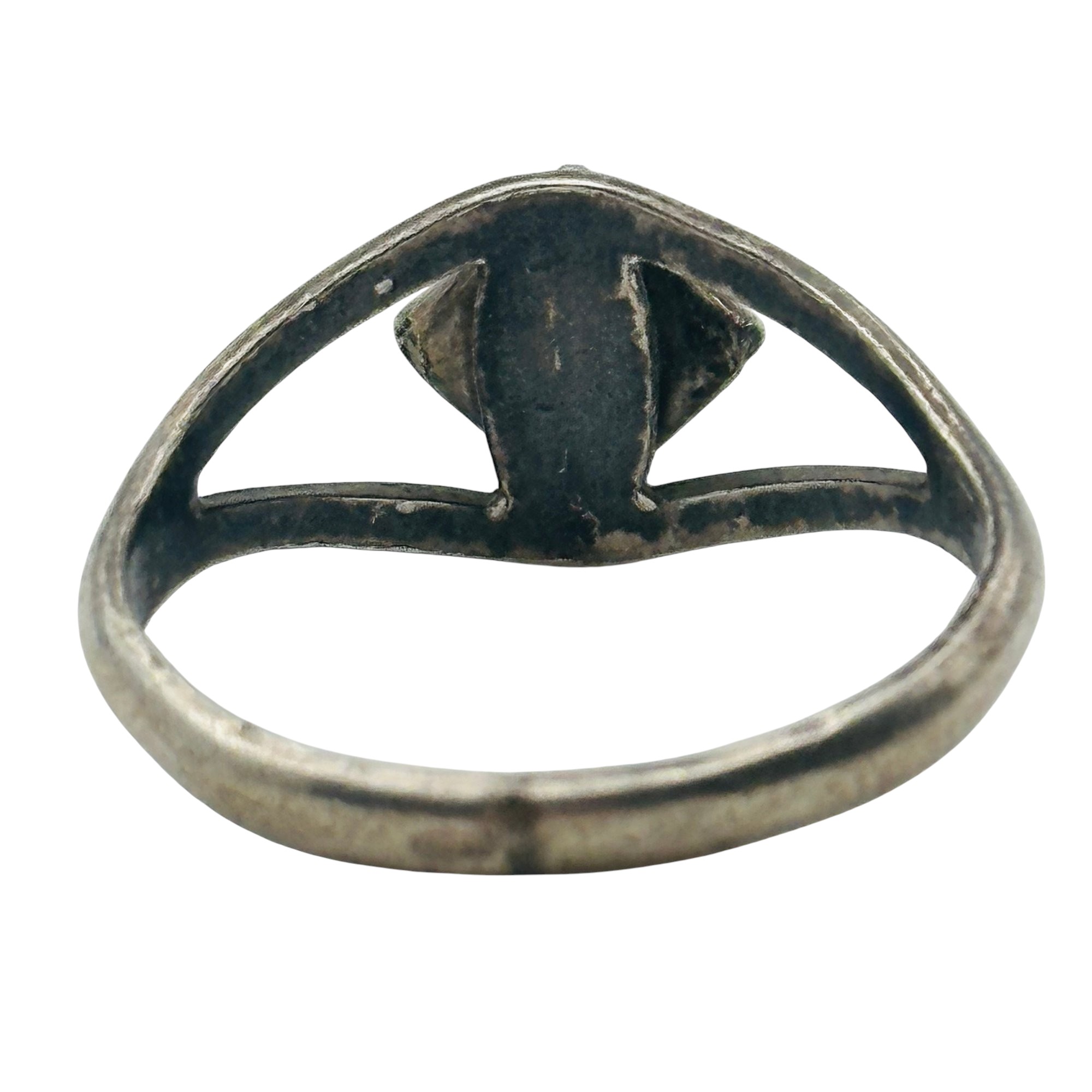 Bell Trading Post Sterling Turquoise Ring Sz 9