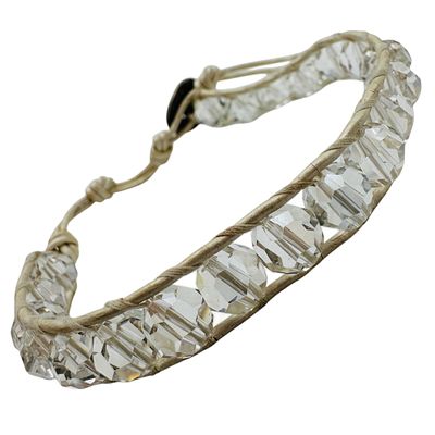 Chan Luu Sterling Leather Wrap Bracelet. Chan Luu Sterling leather wrap bracelet 14.8g