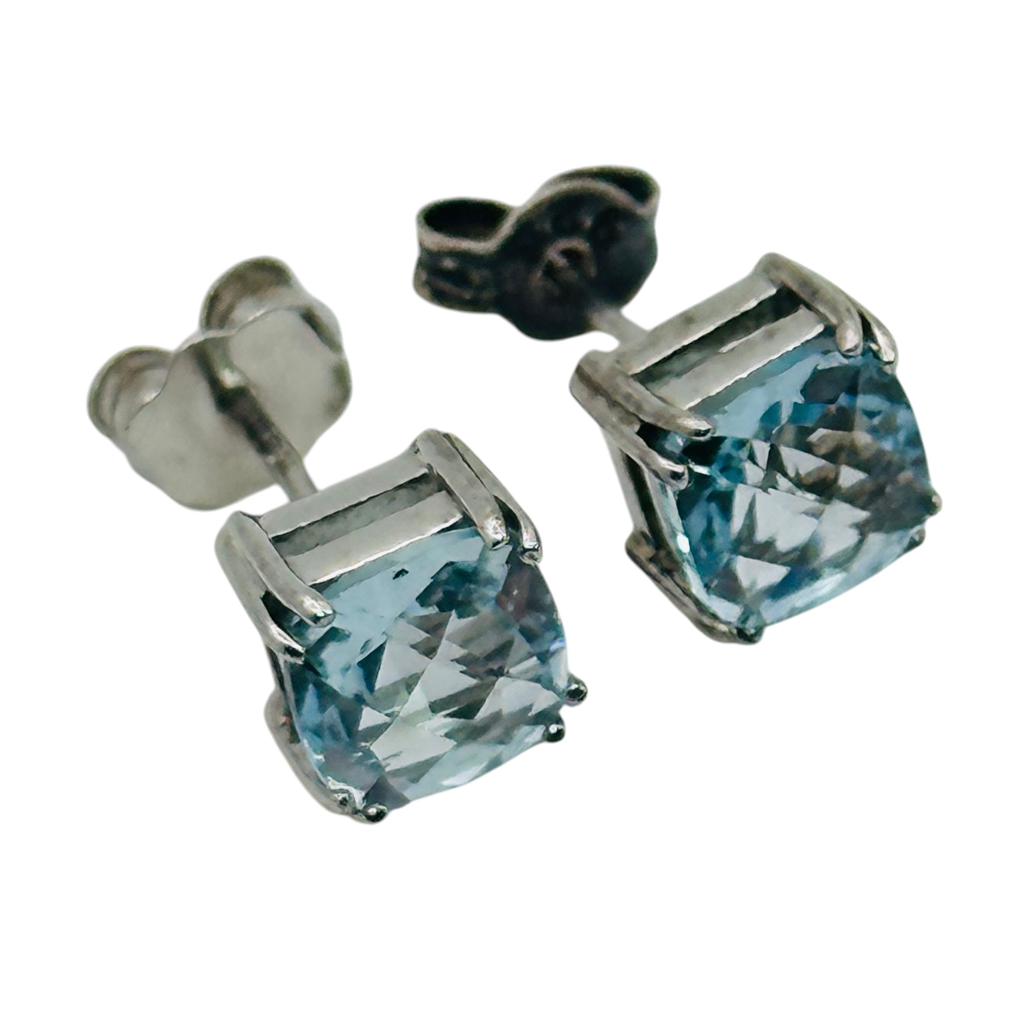 Sterling Topaz Earrings