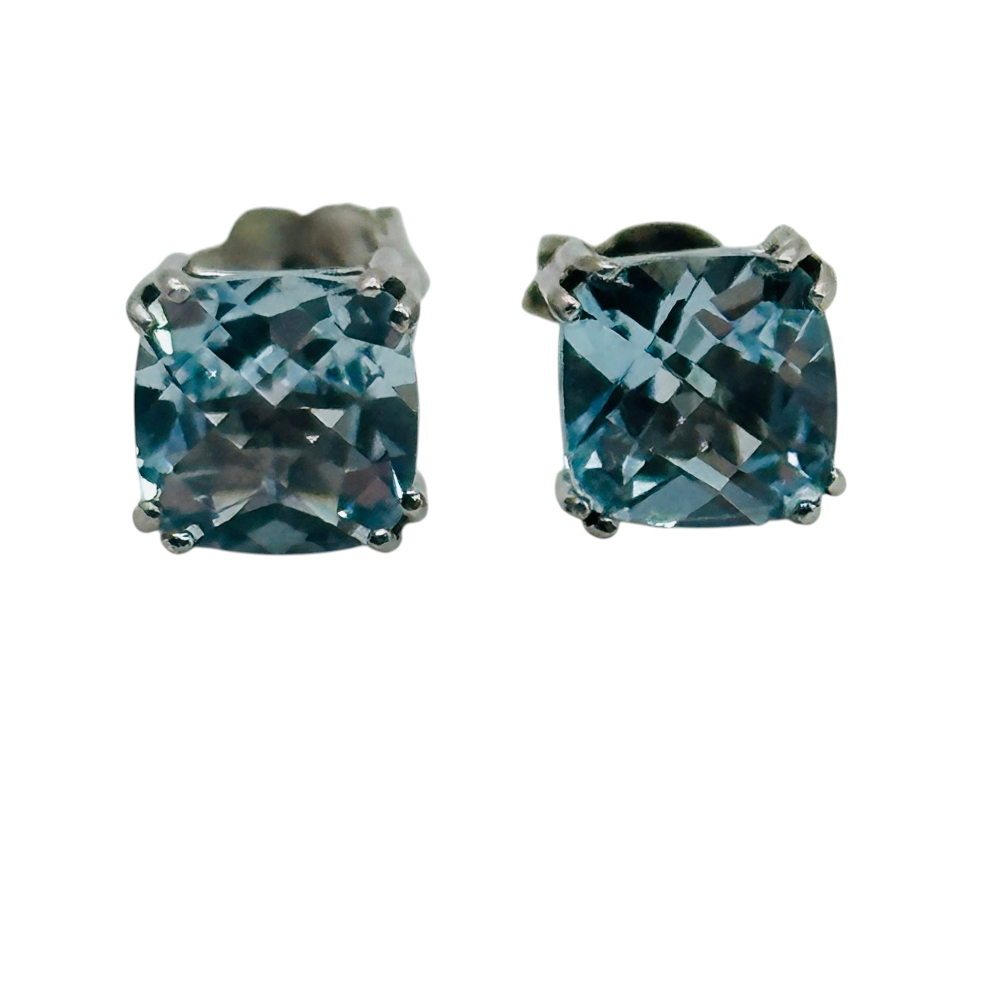 Sterling Topaz Earrings