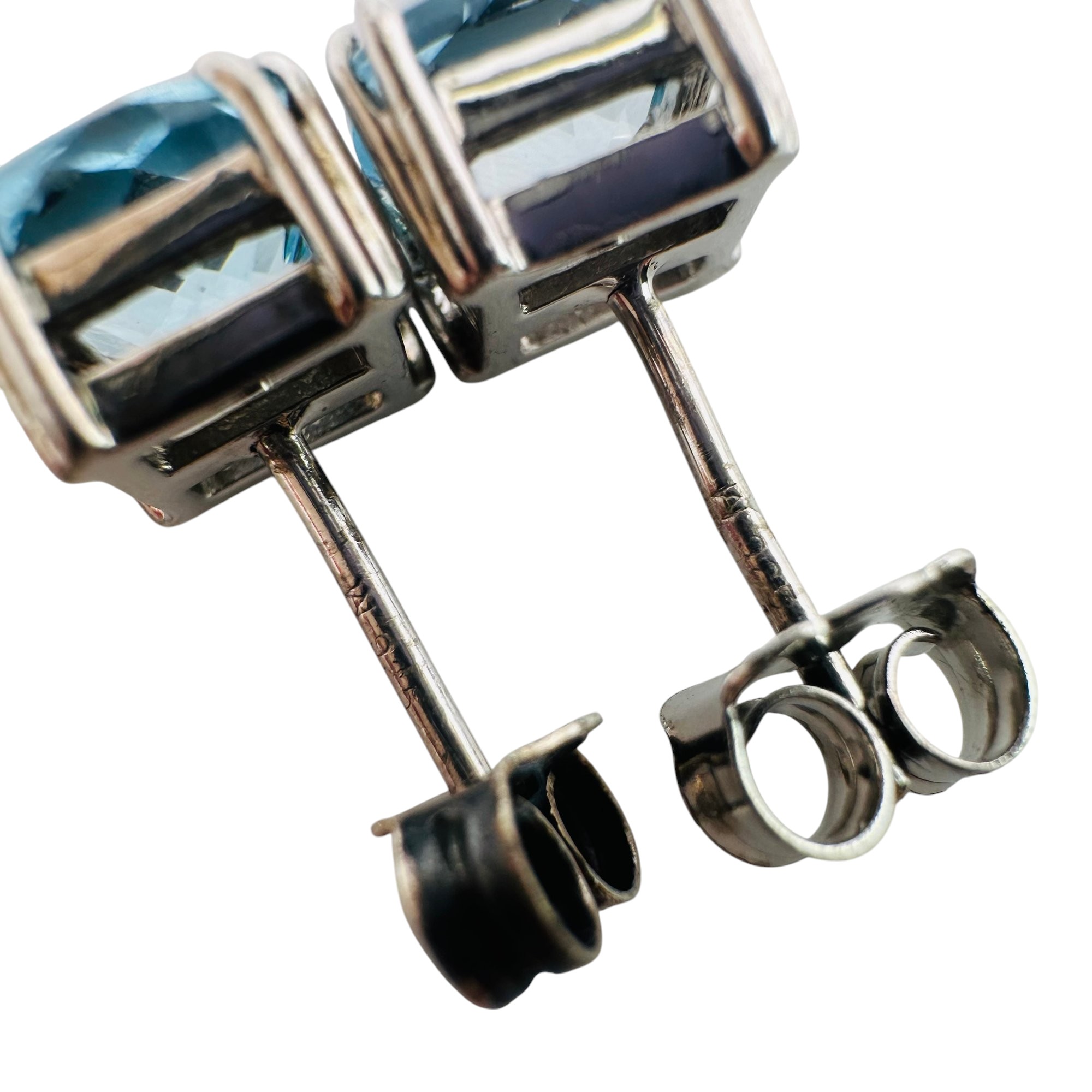 Sterling Topaz Earrings