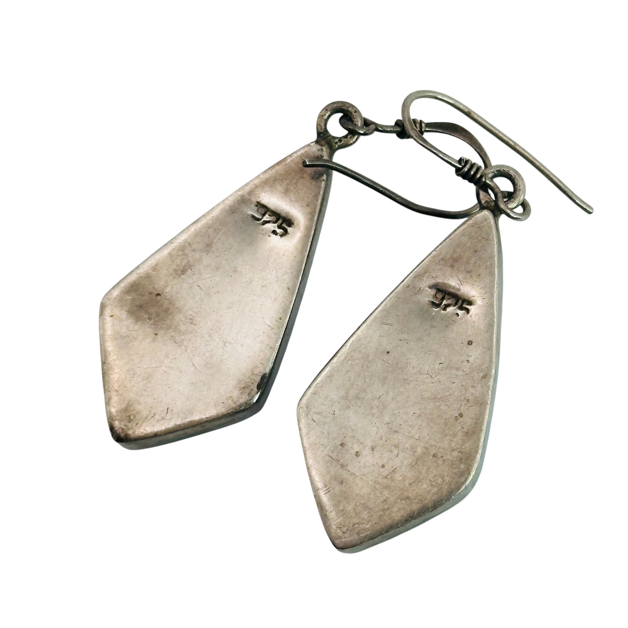 Sterling Turquoise Dangle Earrings