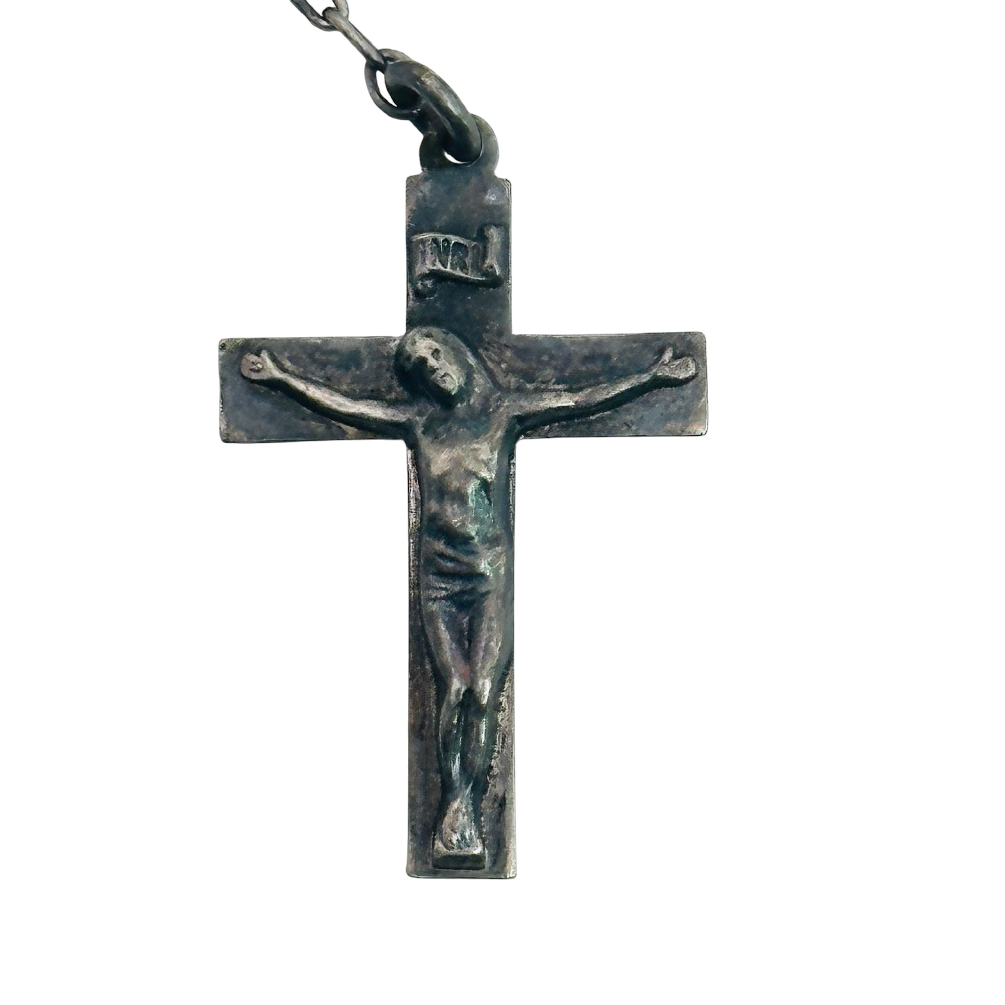 Sterling Catholic Rosary Five Decade Layout