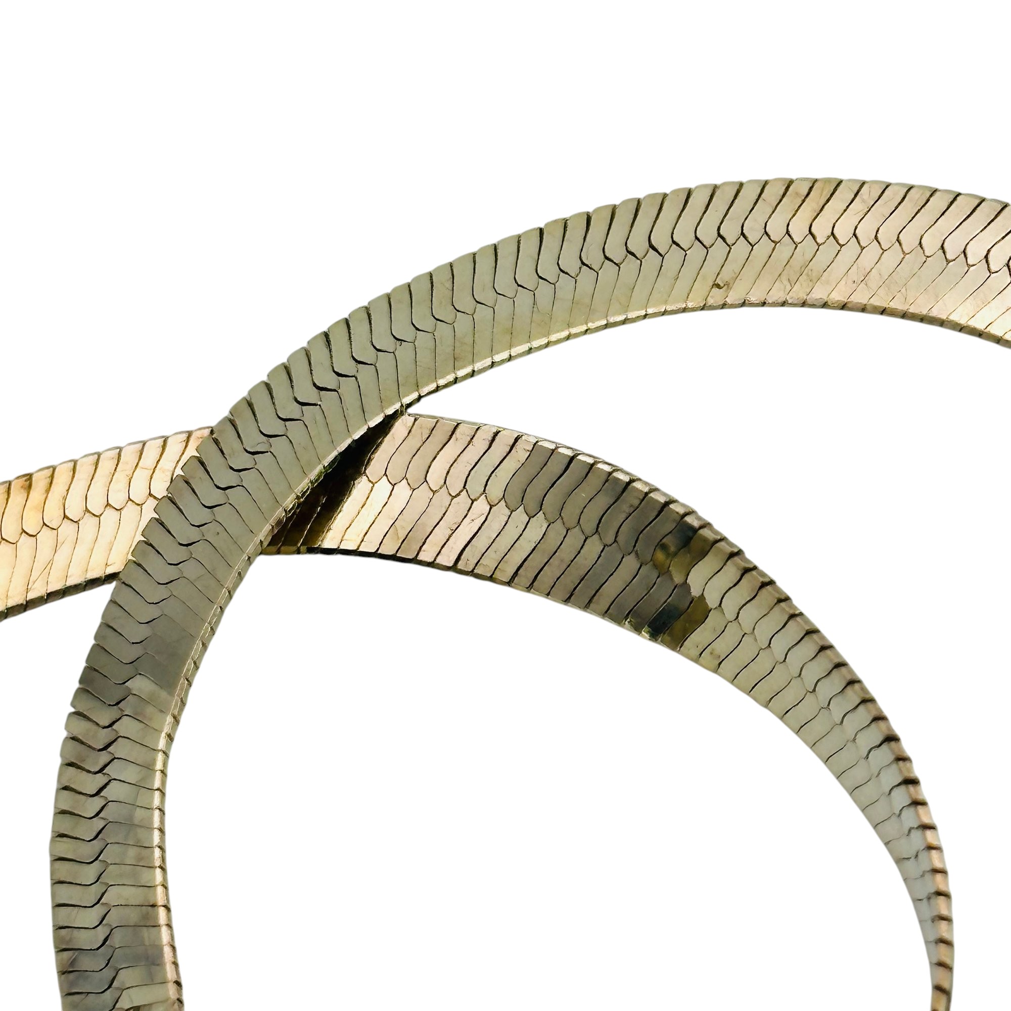 BurS Sterling Flat Chain Bracelet