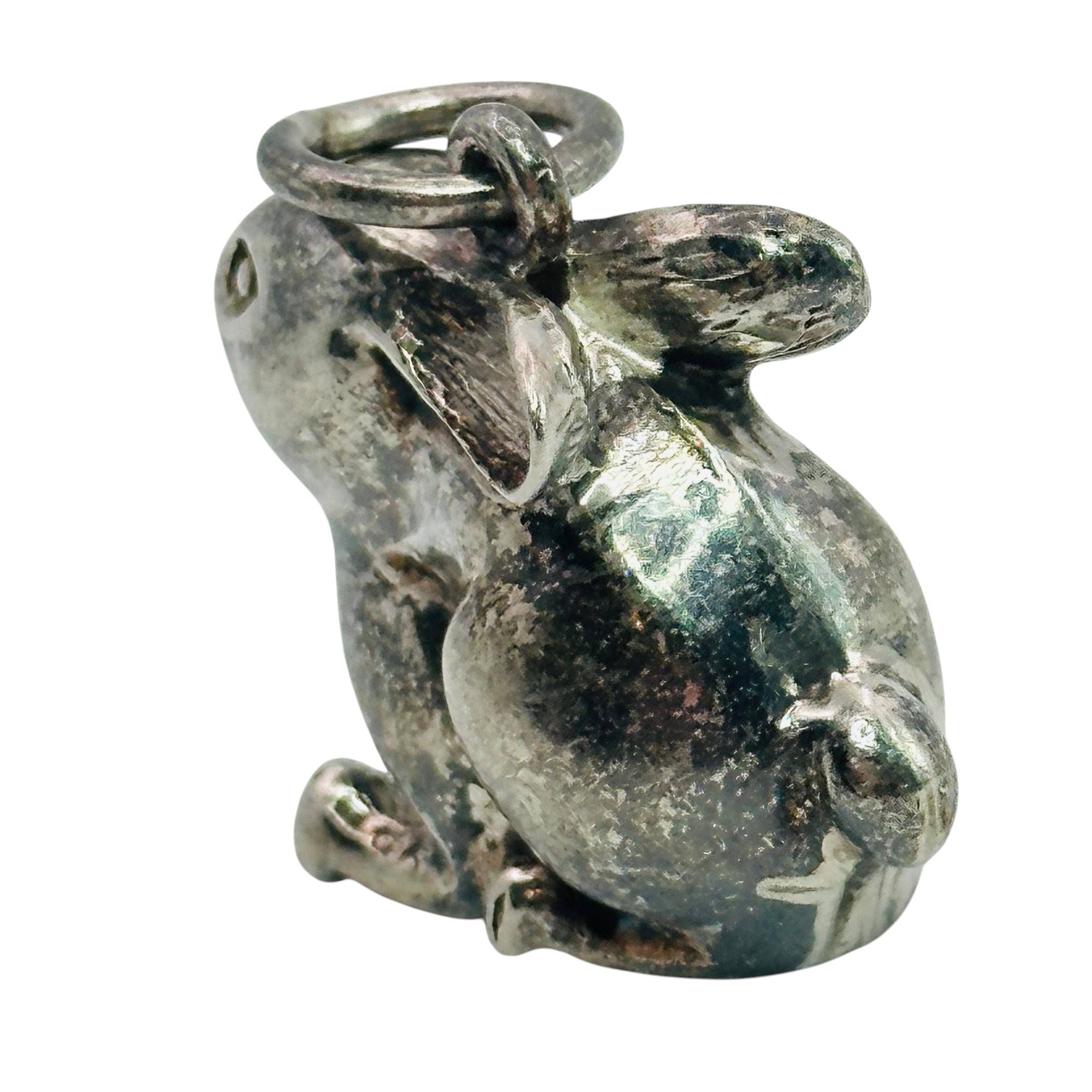 Sterling Bunny Pendant
