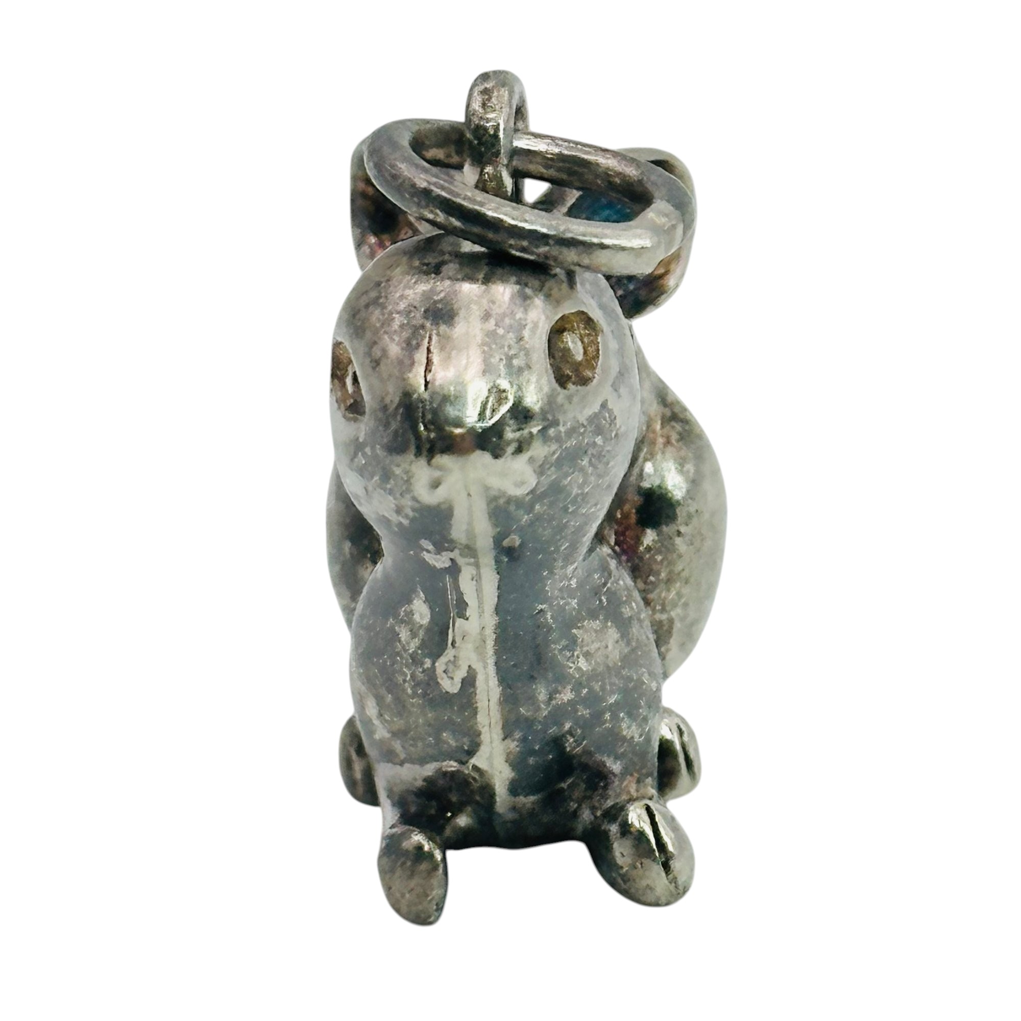 Sterling Bunny Pendant