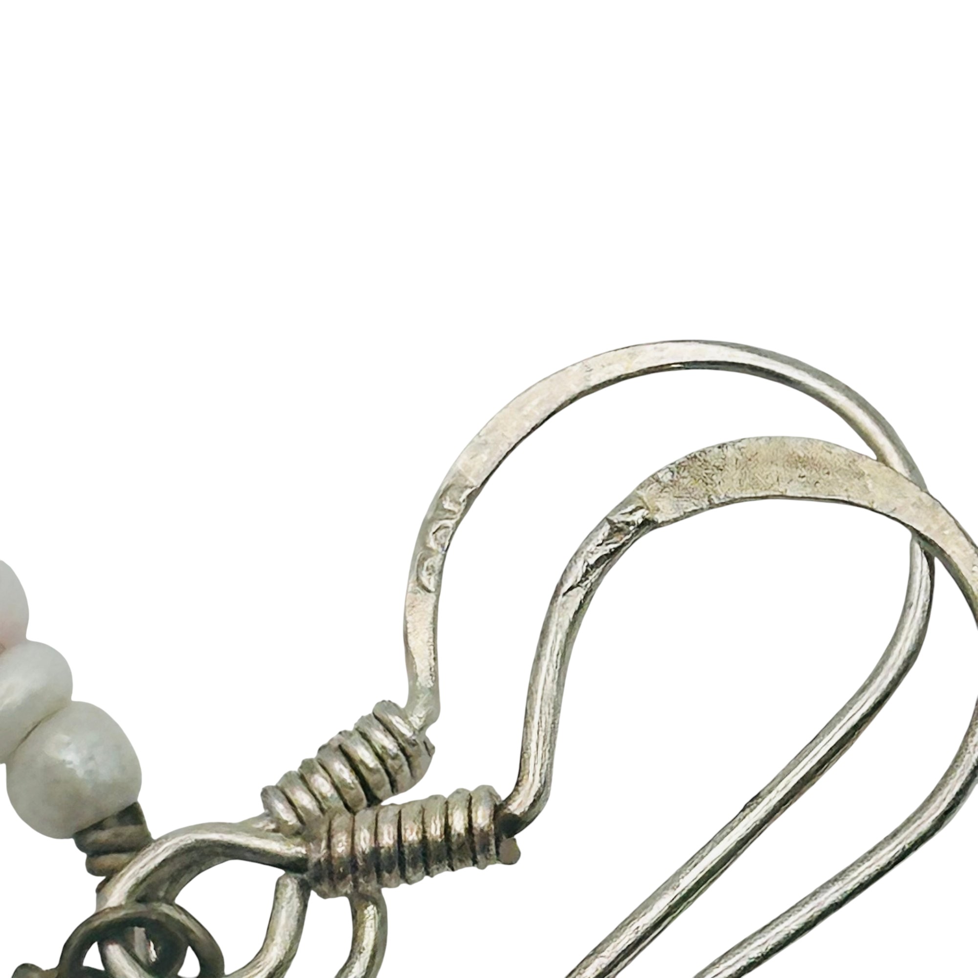 Sterling Rose Quartz Earrings