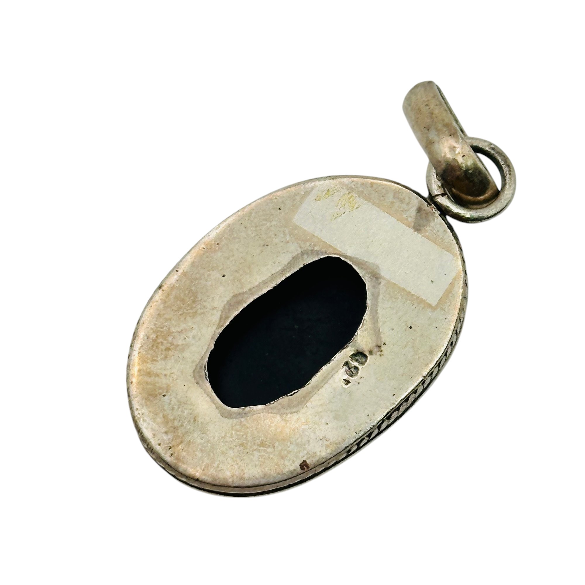 Sterling Onyx Pendant